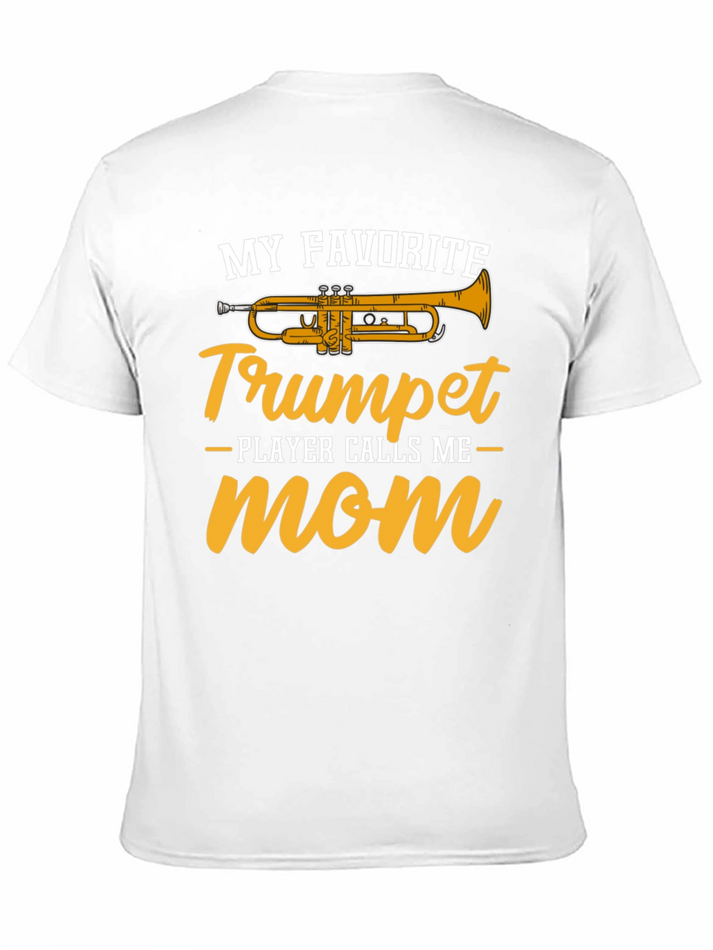 Trumpet Player Mom Graphic T-Shirt