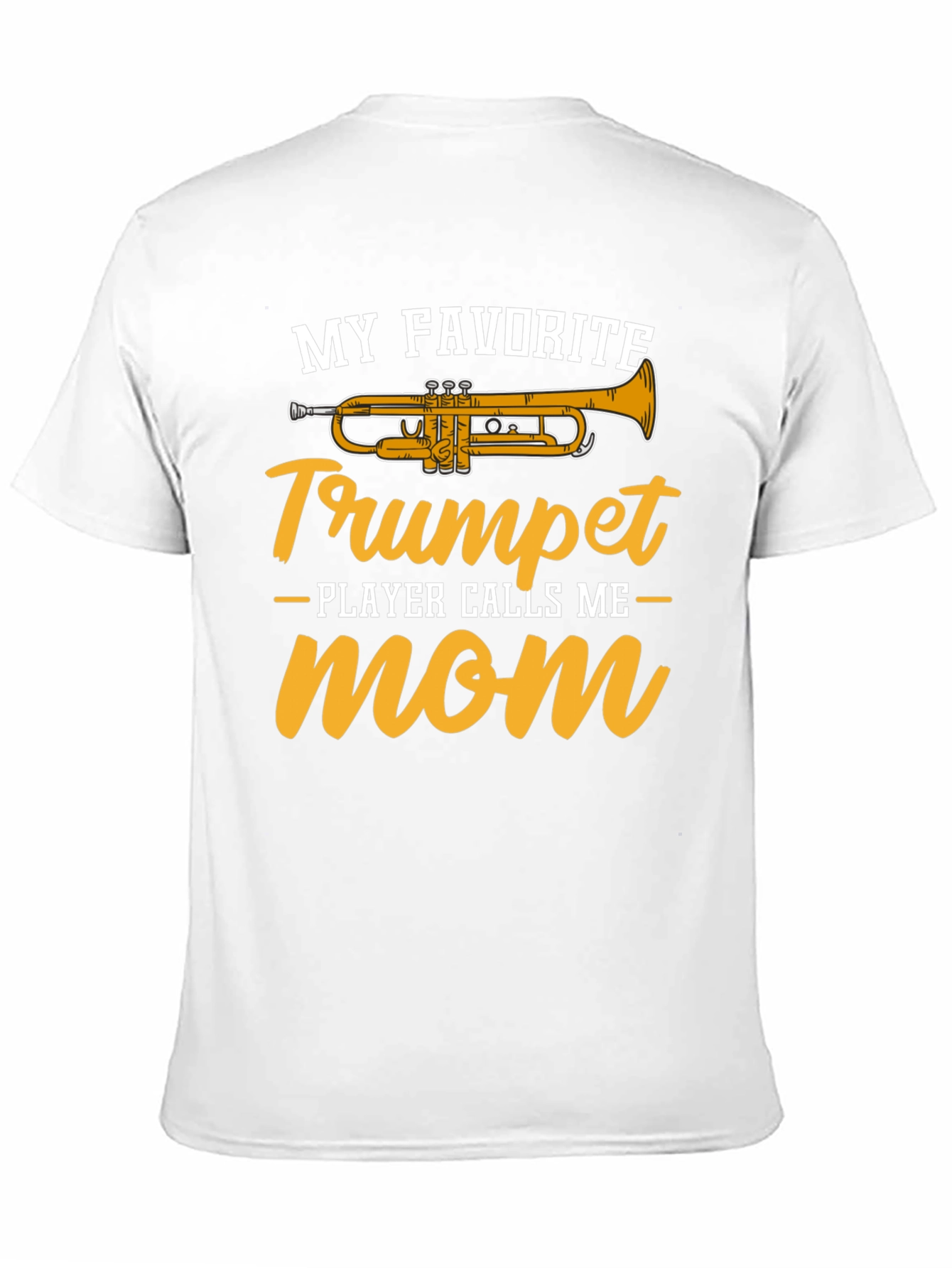 Trumpet Player Mom Graphic T-Shirt