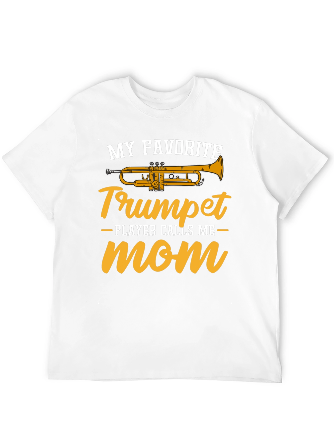 Trumpet Player Mom Graphic T-Shirt