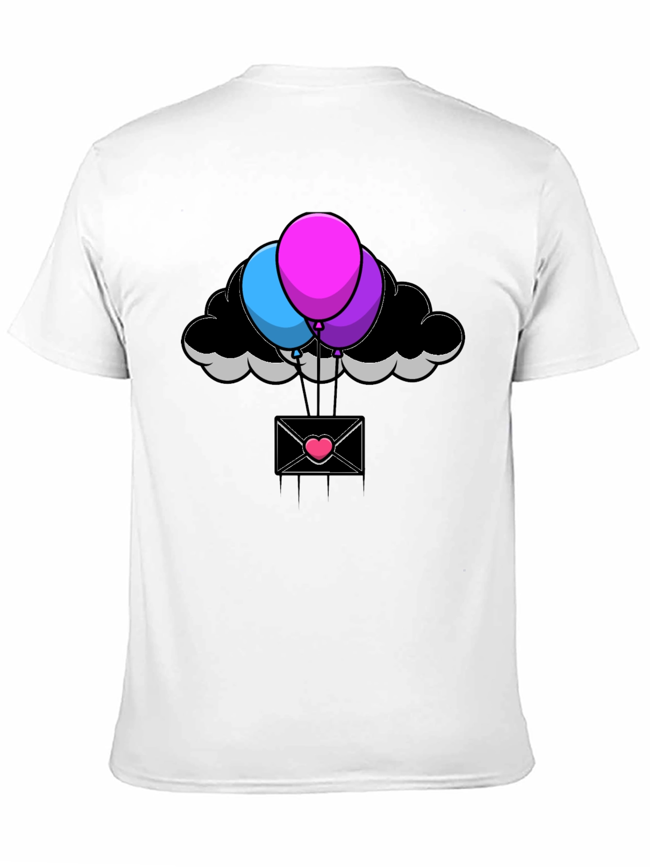 Balloon Cloud Envelope T-Shirt