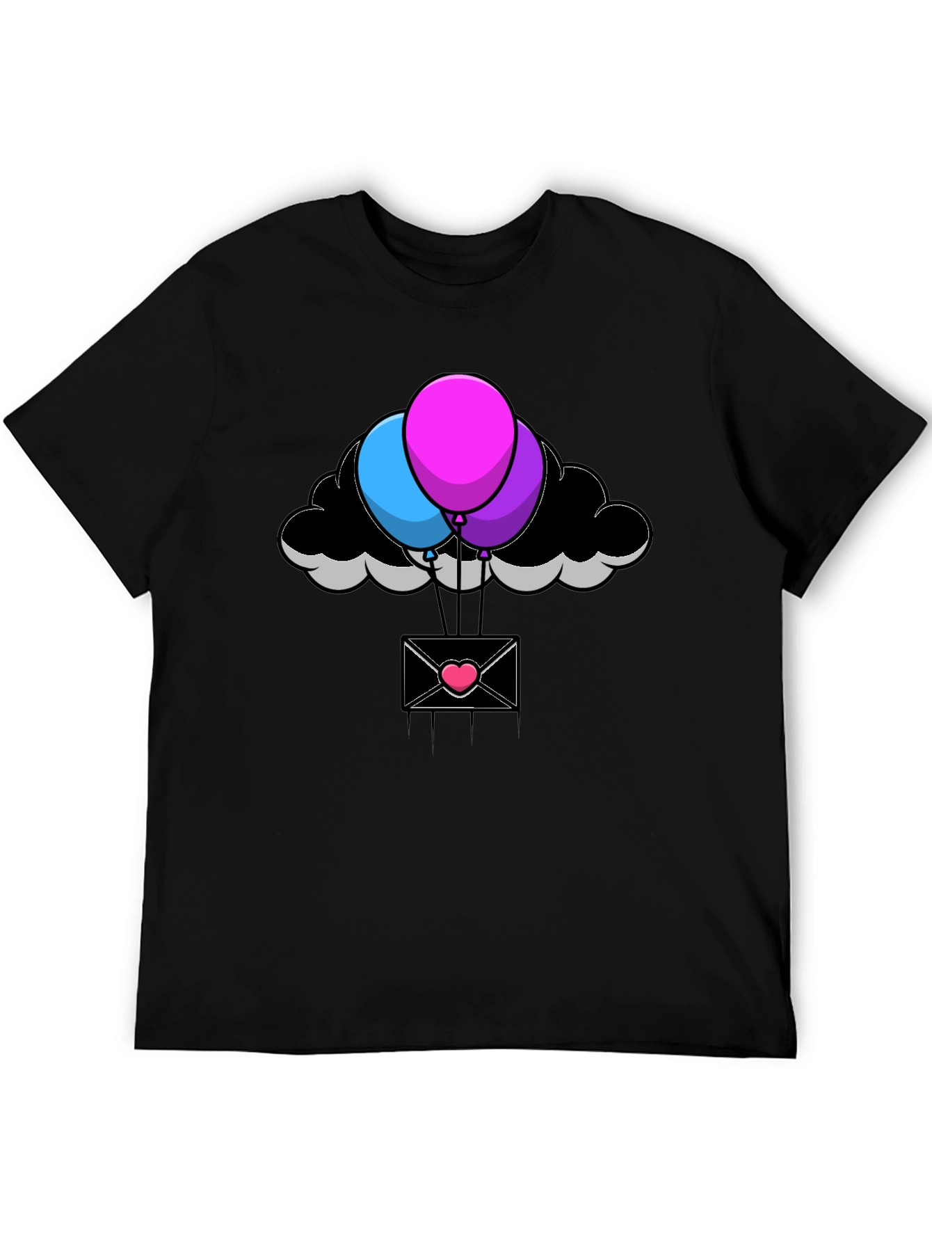 Balloon Cloud Envelope T-Shirt