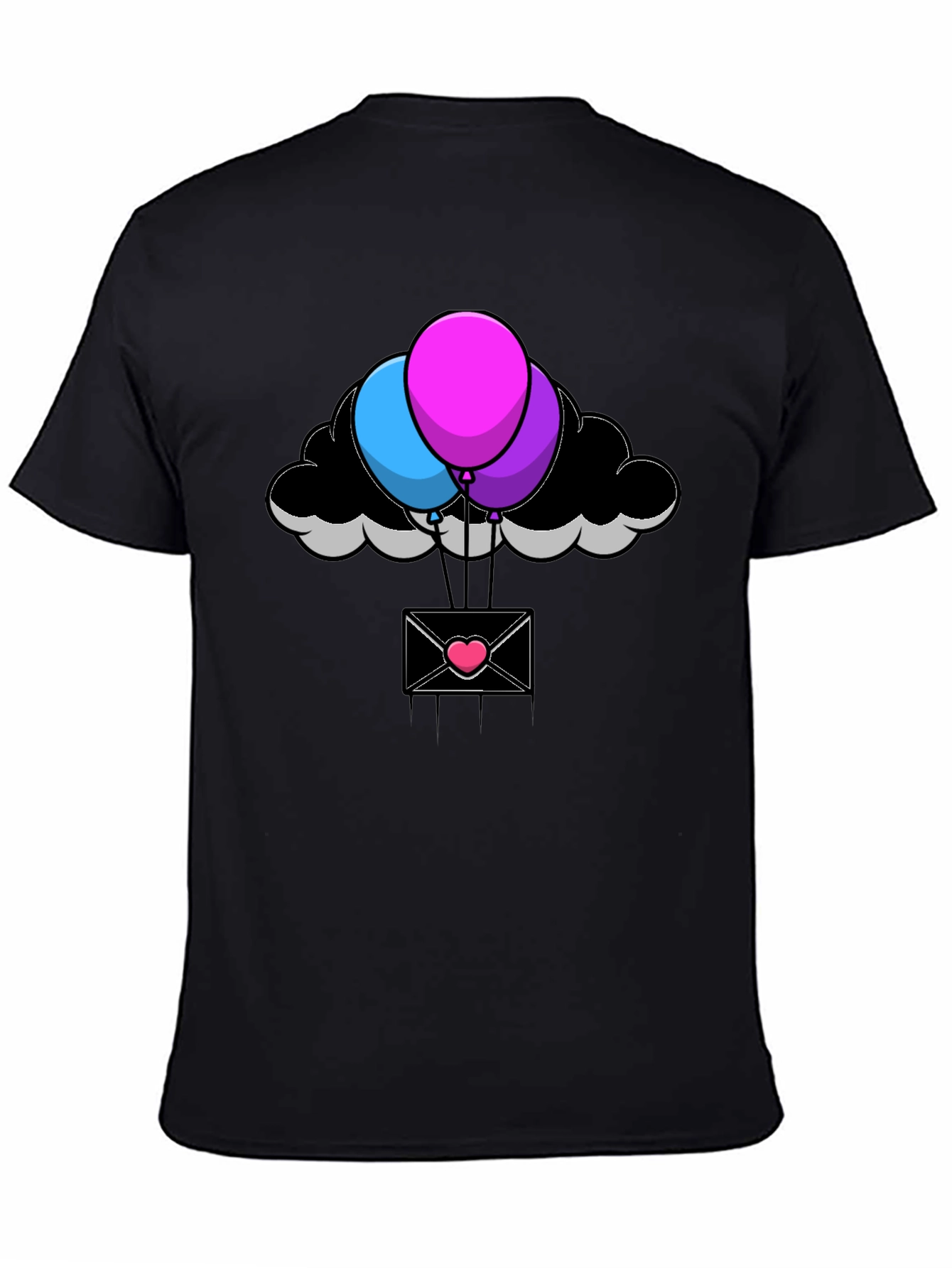 Balloon Cloud Envelope T-Shirt