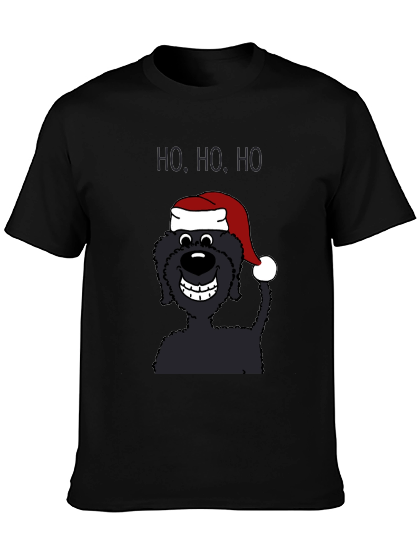 Ho Ho Ho Santa Dog T-Shirt