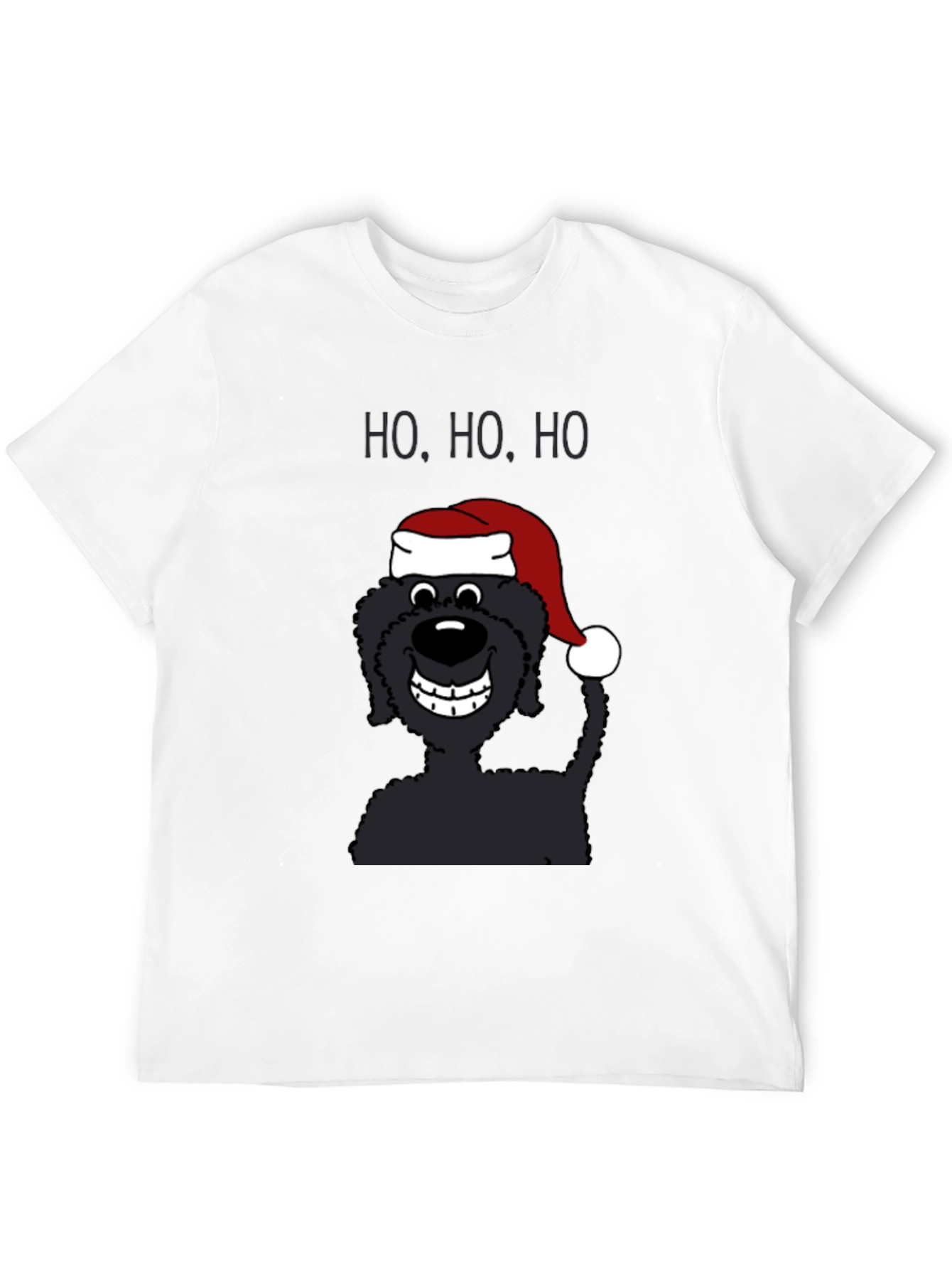 Ho Ho Ho Santa Dog T-Shirt