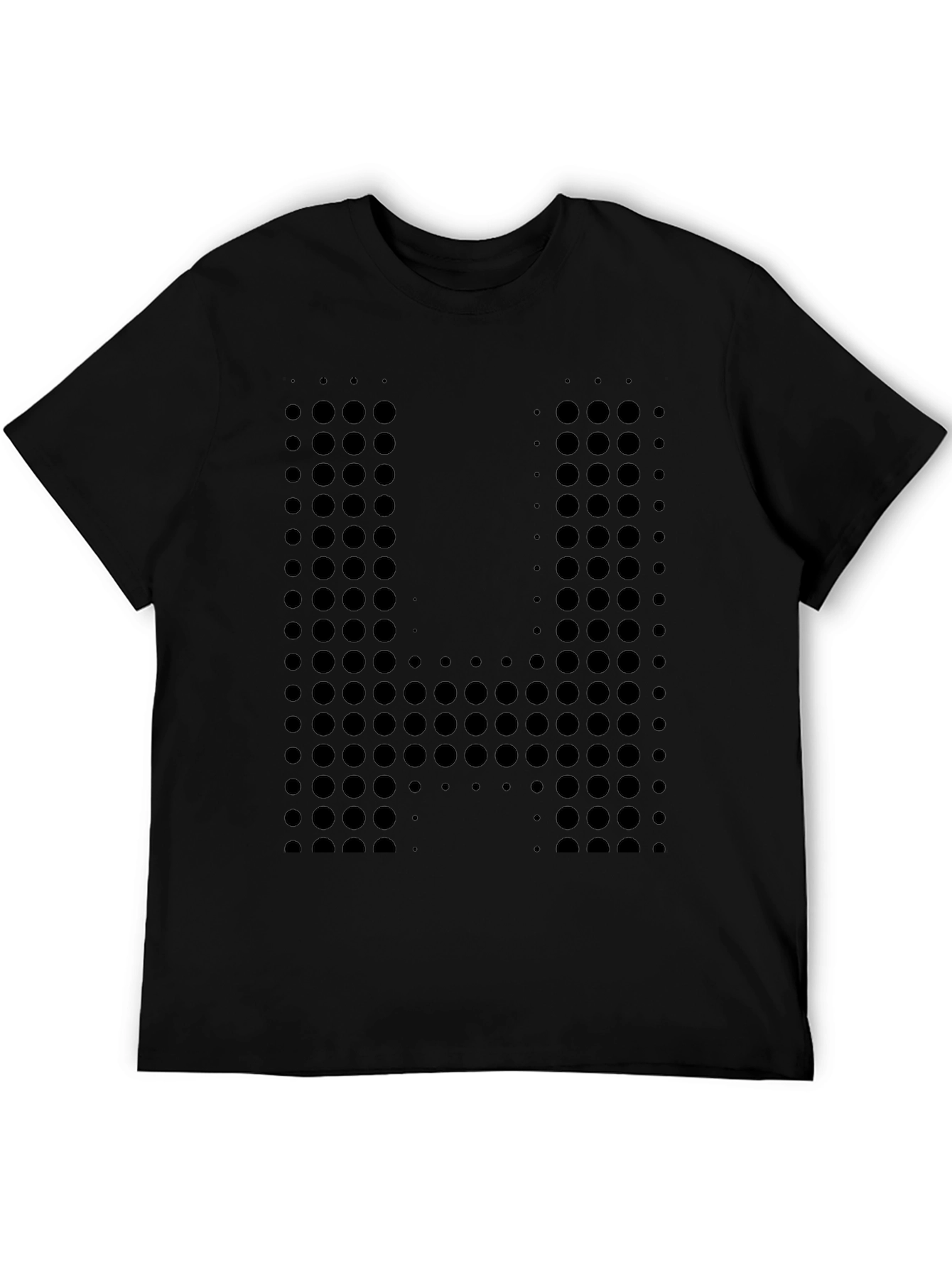 Abstract Geometric Circle Pattern T-Shirt