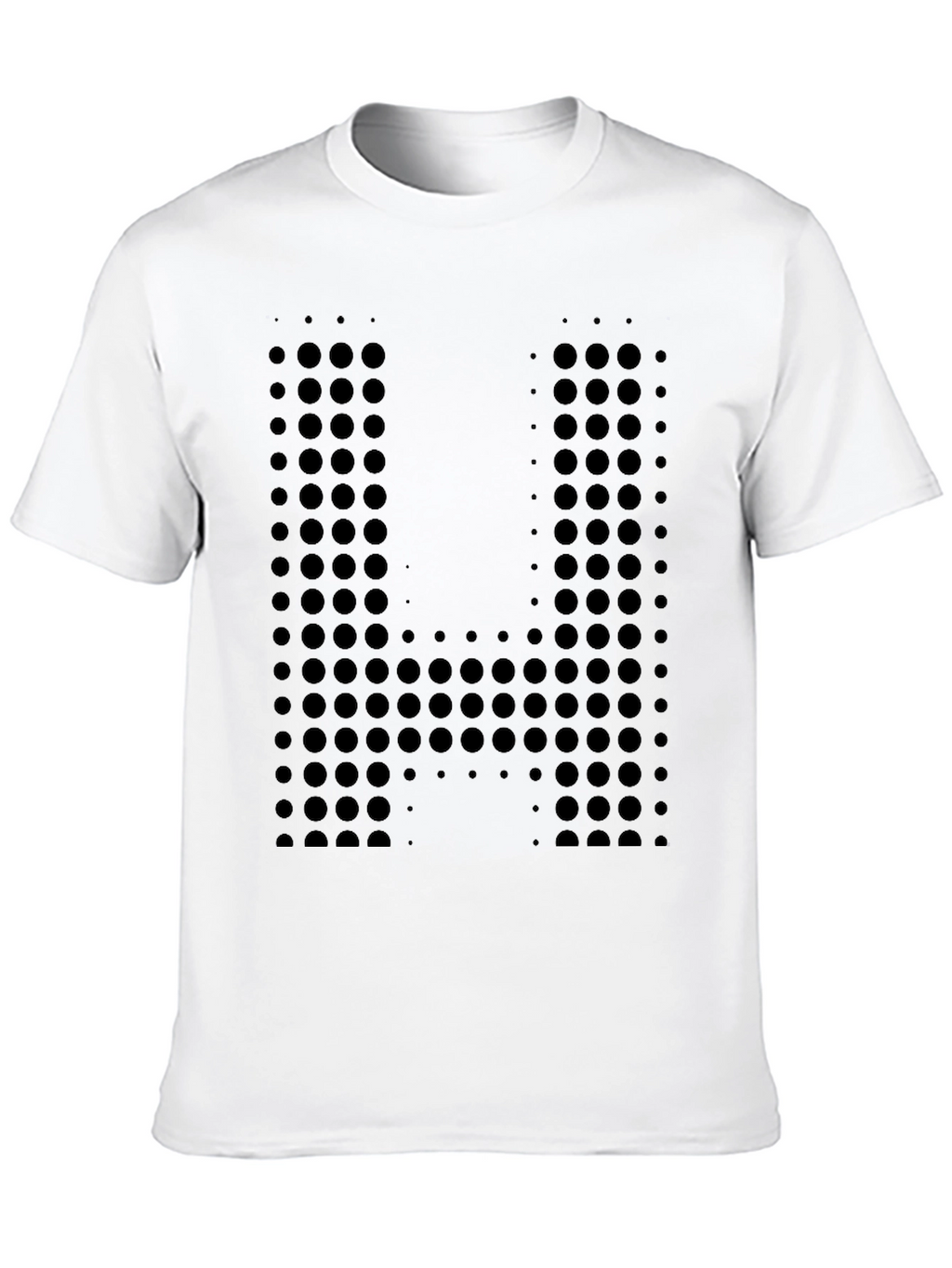 Abstract Geometric Circle Pattern T-Shirt