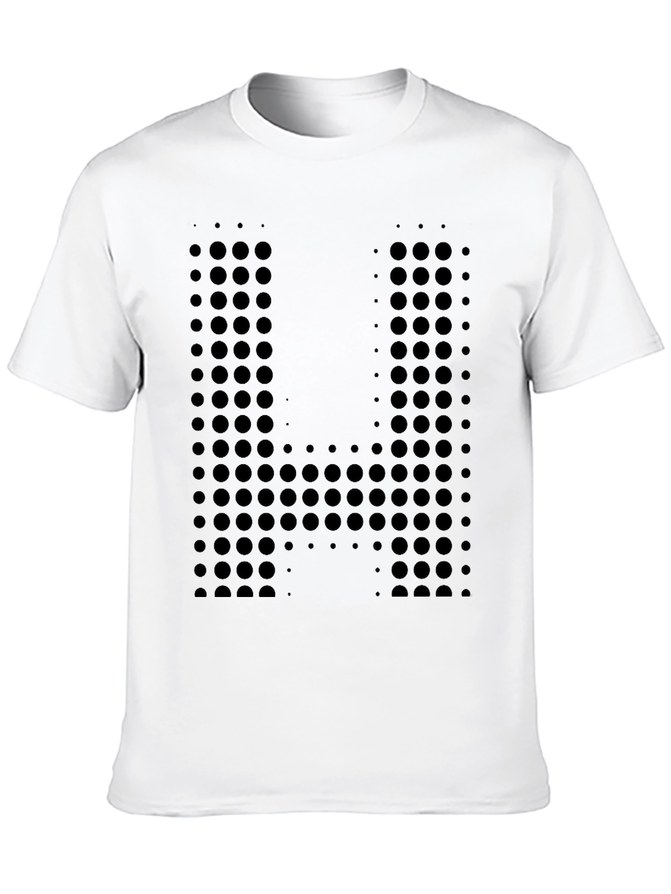 Abstract Geometric Circle Pattern T-Shirt