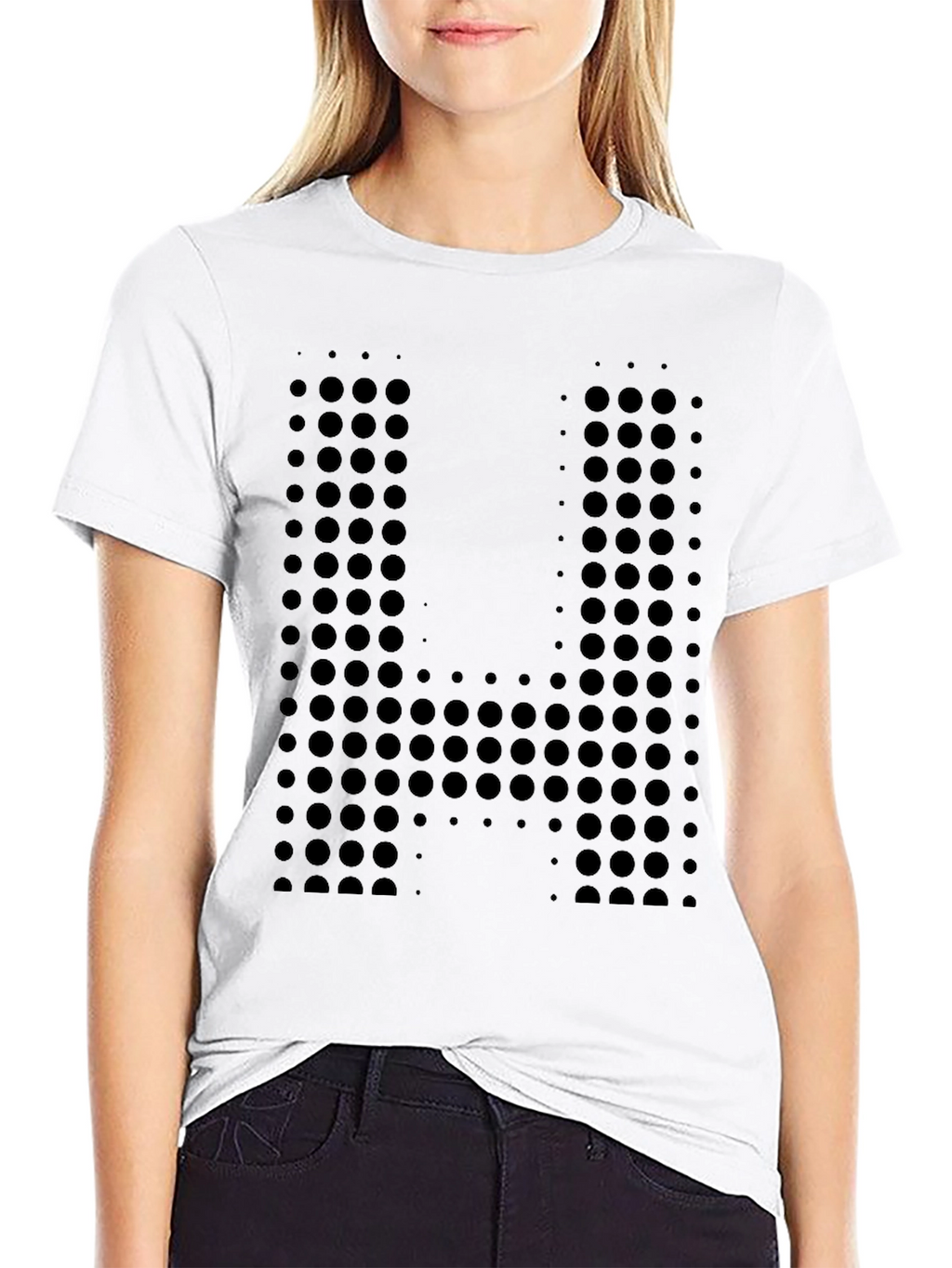 Abstract Geometric Circle Pattern T-Shirt