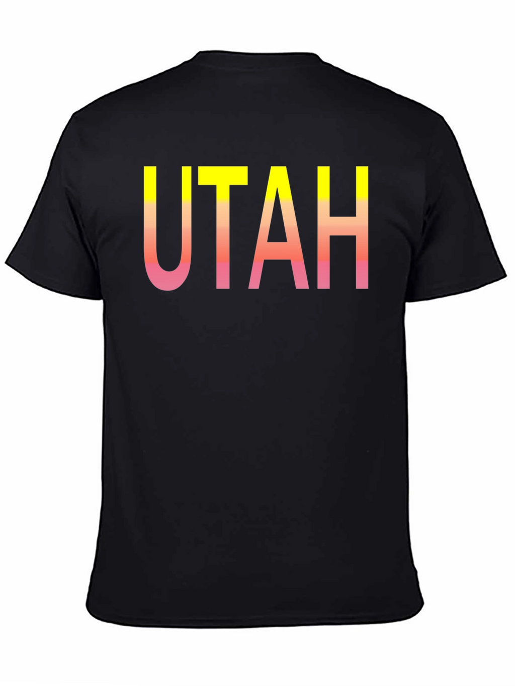 Utah Gradient Graphic Tee - Stylish State Pride!