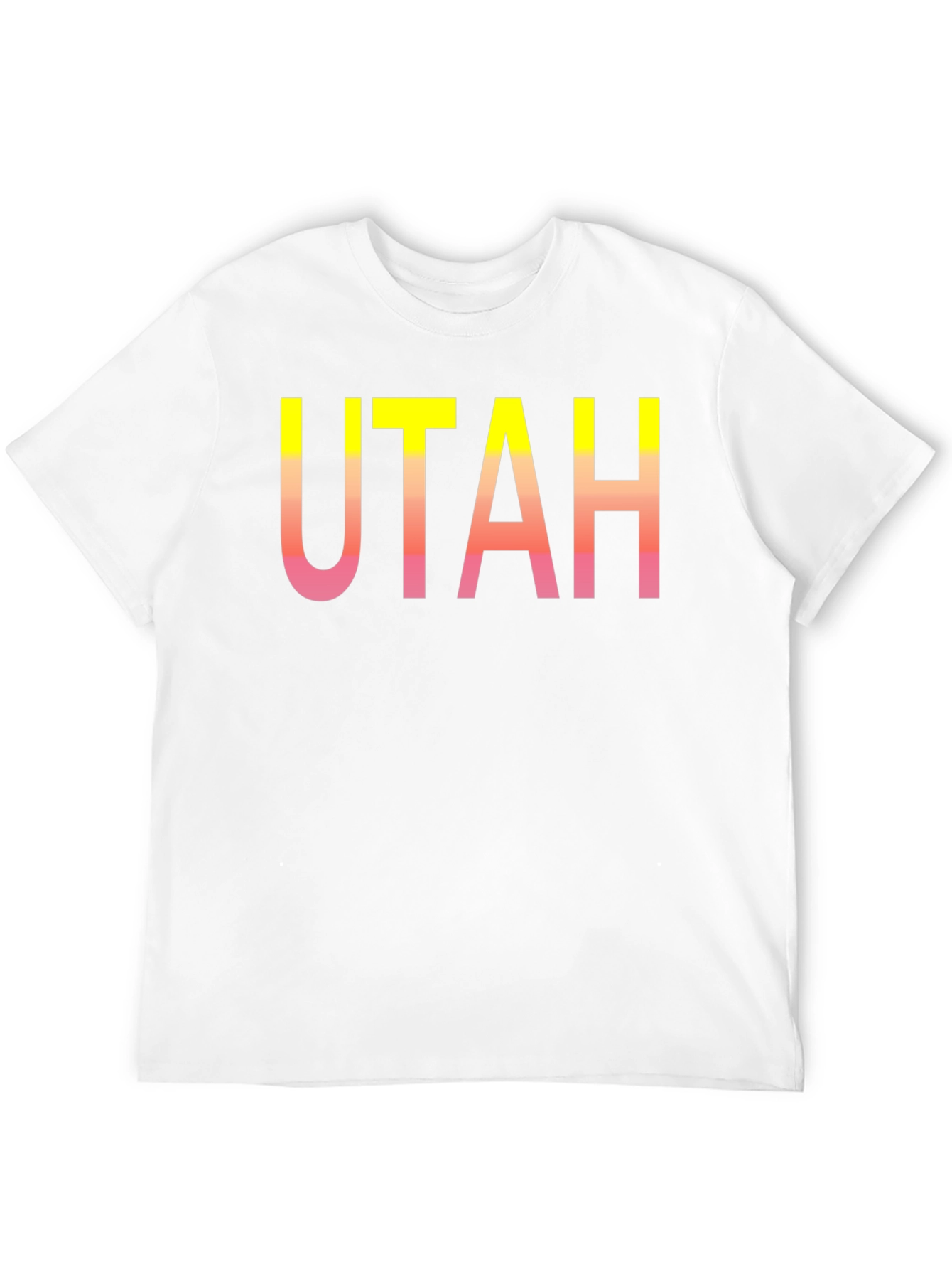 Utah Gradient Graphic Tee - Stylish State Pride!