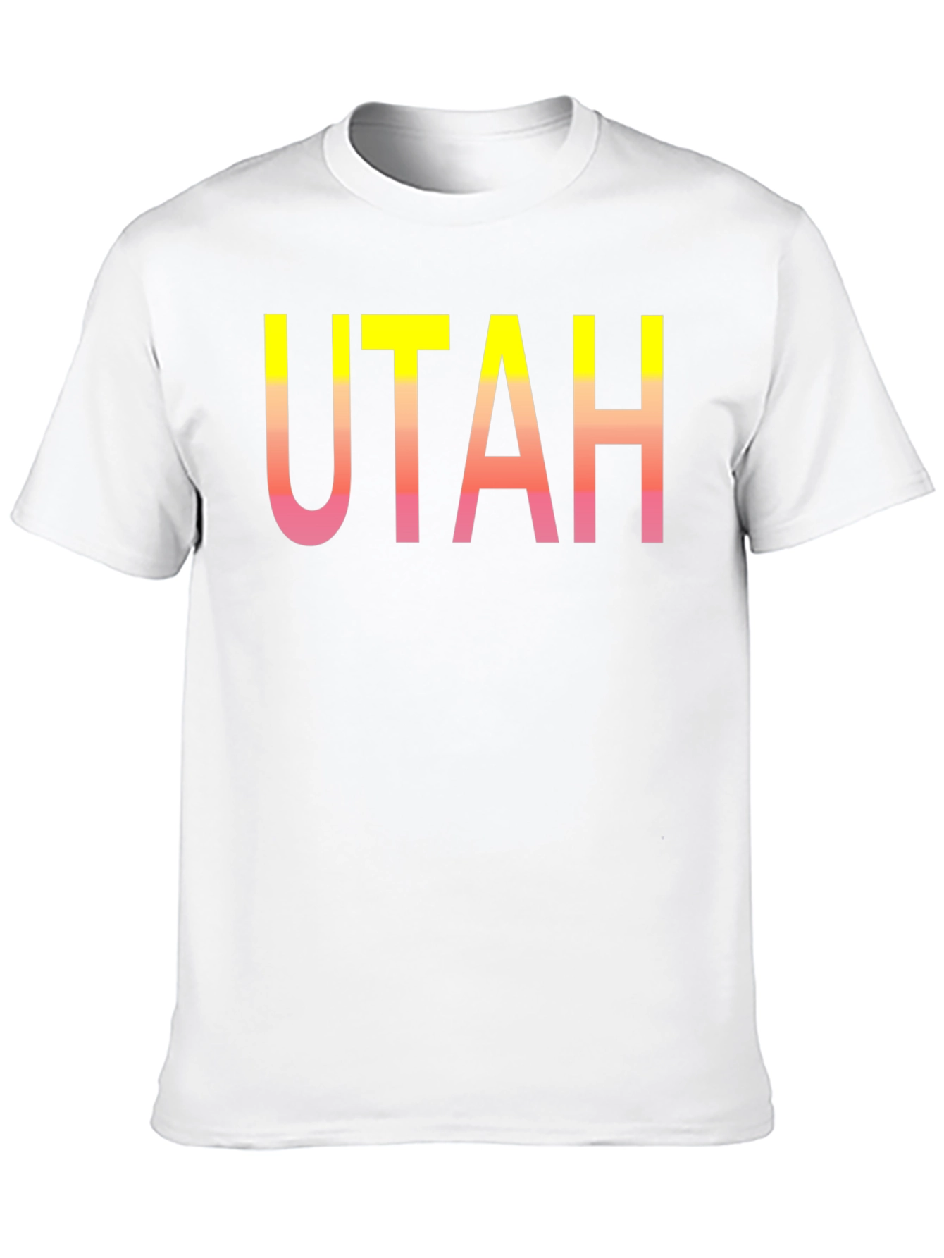 Utah Gradient Graphic Tee - Stylish State Pride!