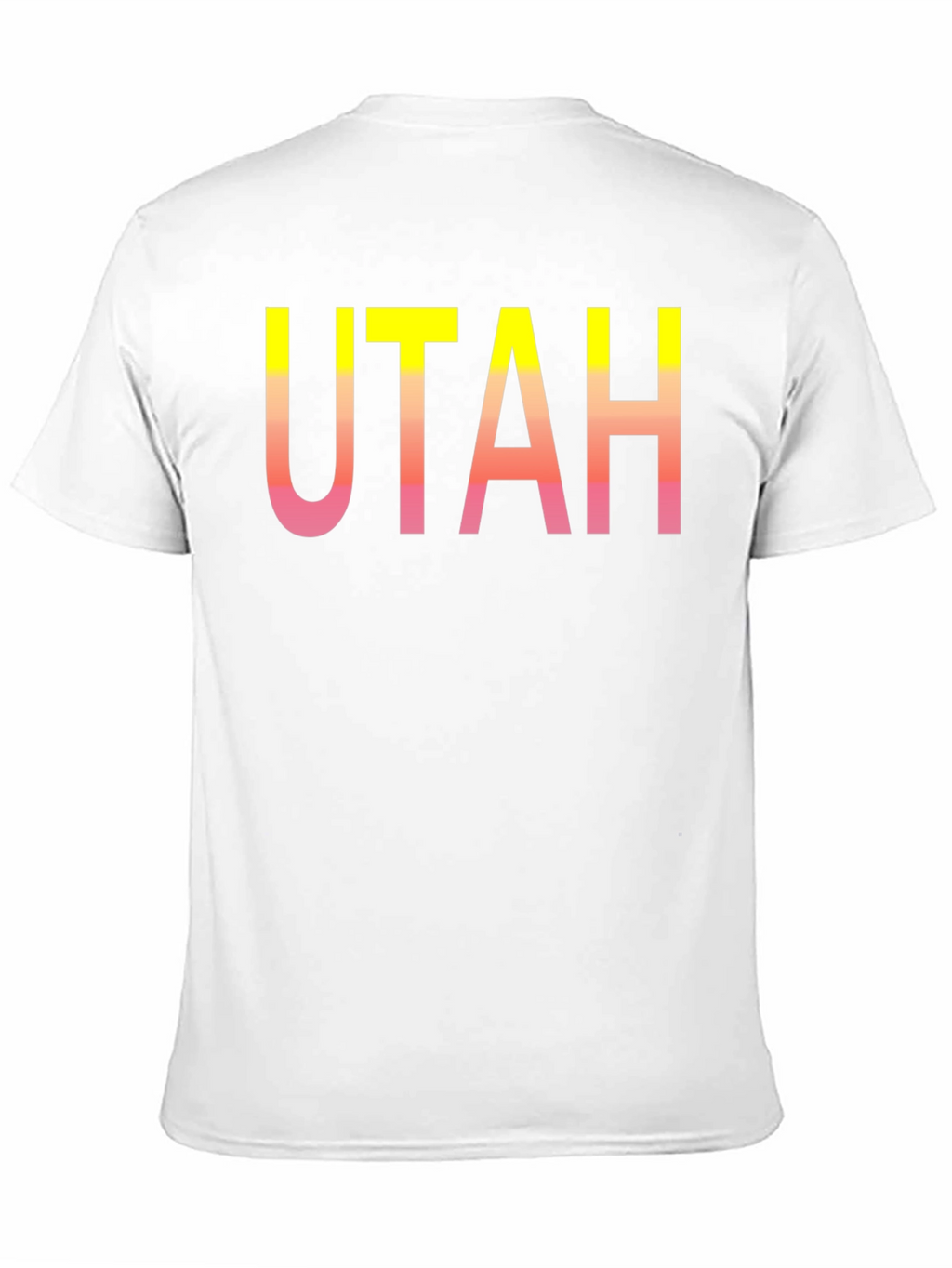 Utah Gradient Graphic Tee - Stylish State Pride!