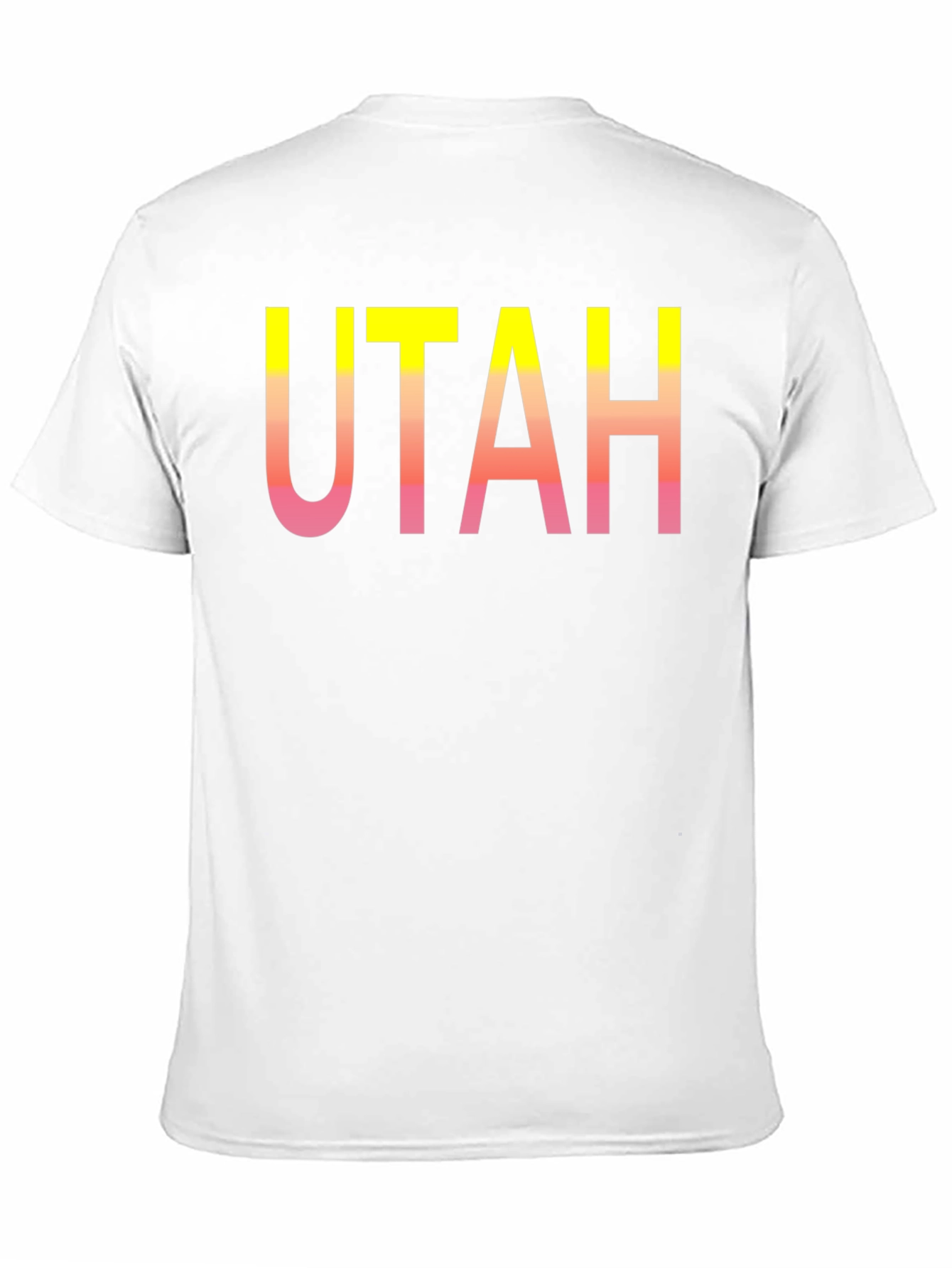 Utah Gradient Graphic Tee - Stylish State Pride!