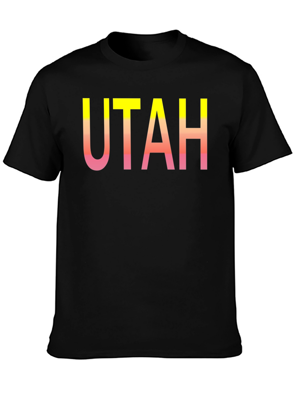 Utah Gradient Graphic Tee - Stylish State Pride!
