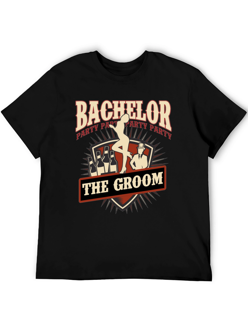 Bachelor Party The Groom Graphic Tee