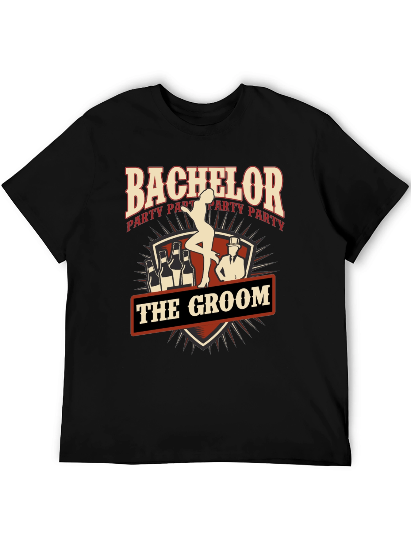 Bachelor Party The Groom Graphic Tee