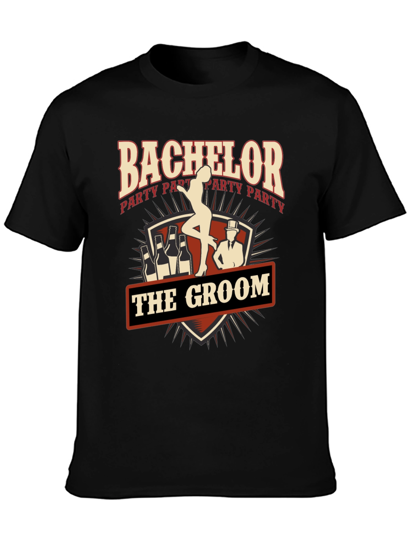 Bachelor Party The Groom Graphic Tee