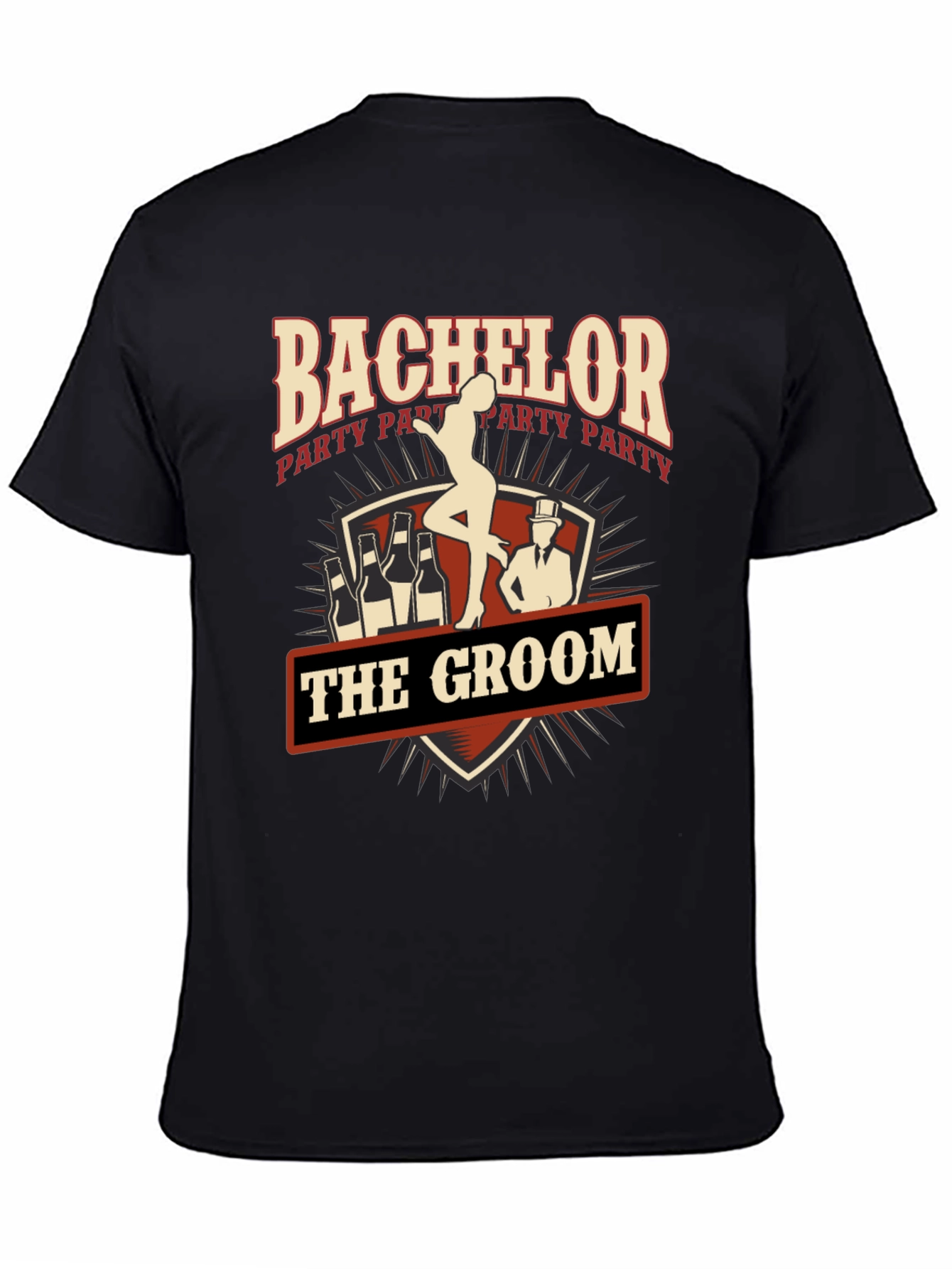 Bachelor Party The Groom Graphic Tee