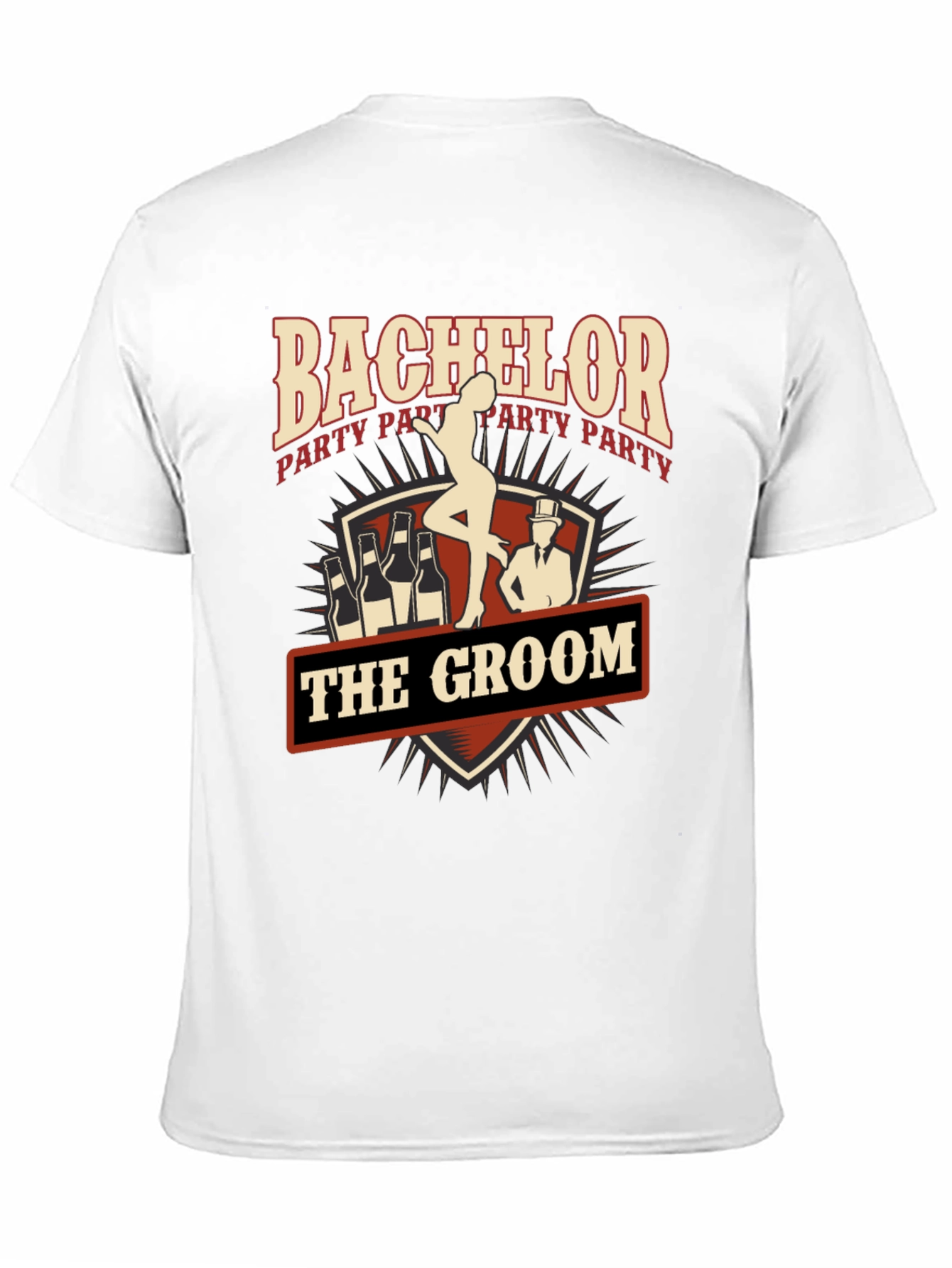 Bachelor Party The Groom Graphic Tee