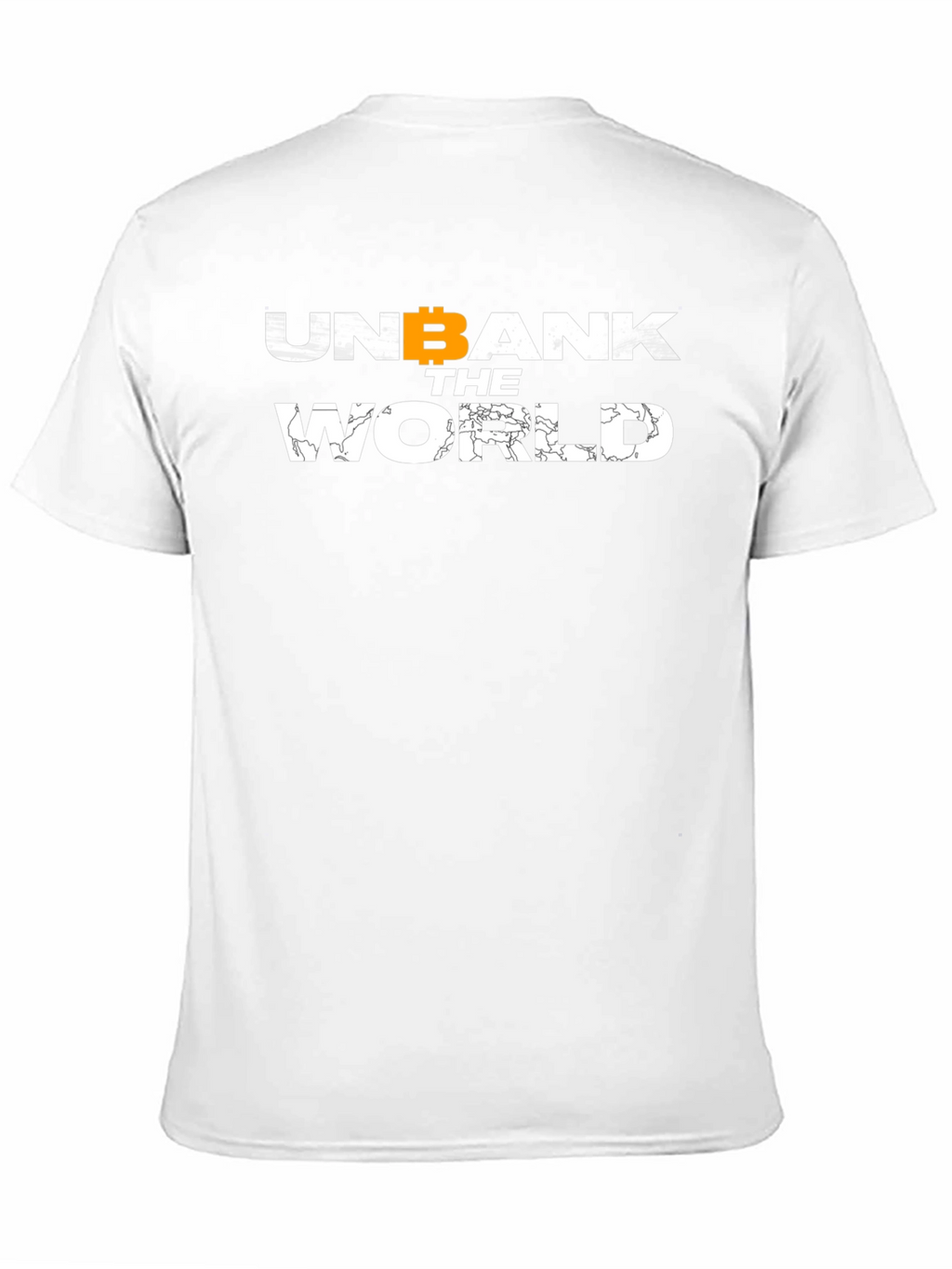 Unbank the World Bitcoin Black T-Shirt