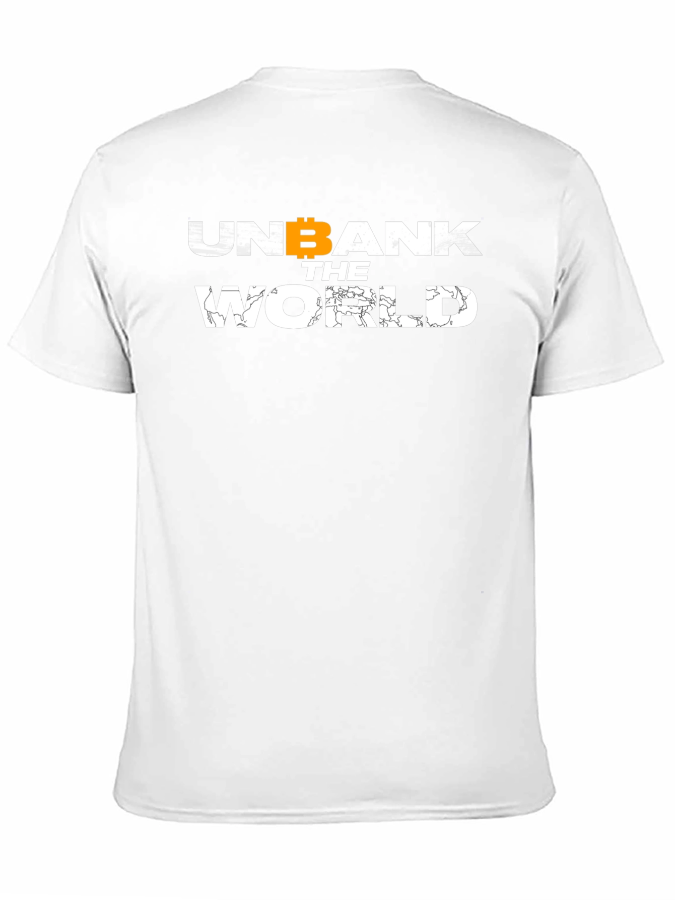 Unbank the World Bitcoin Black T-Shirt