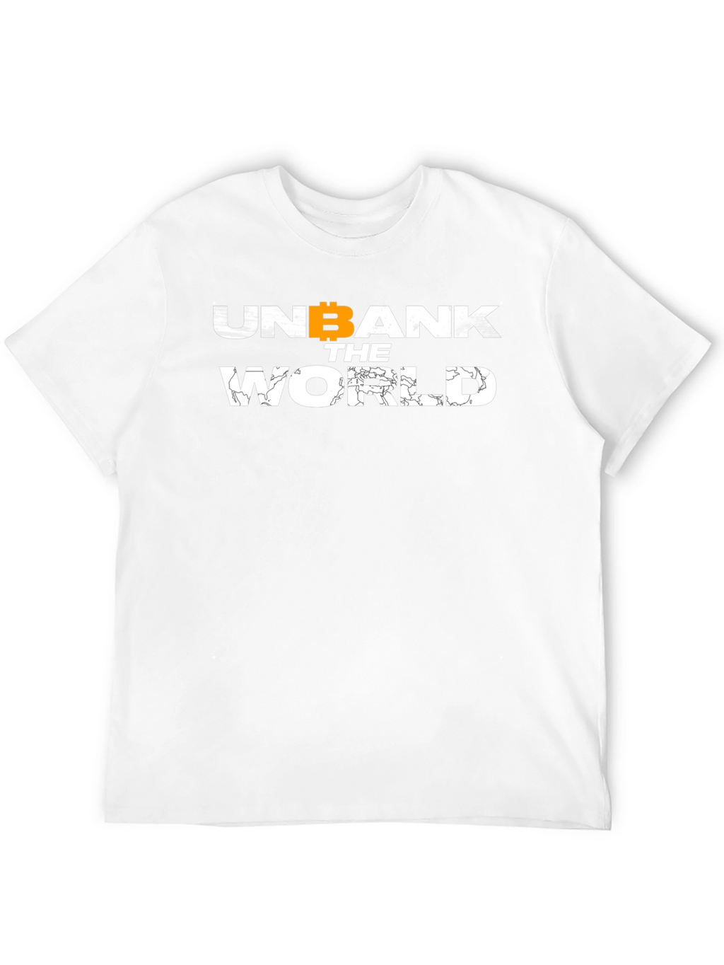 Unbank the World Bitcoin Black T-Shirt