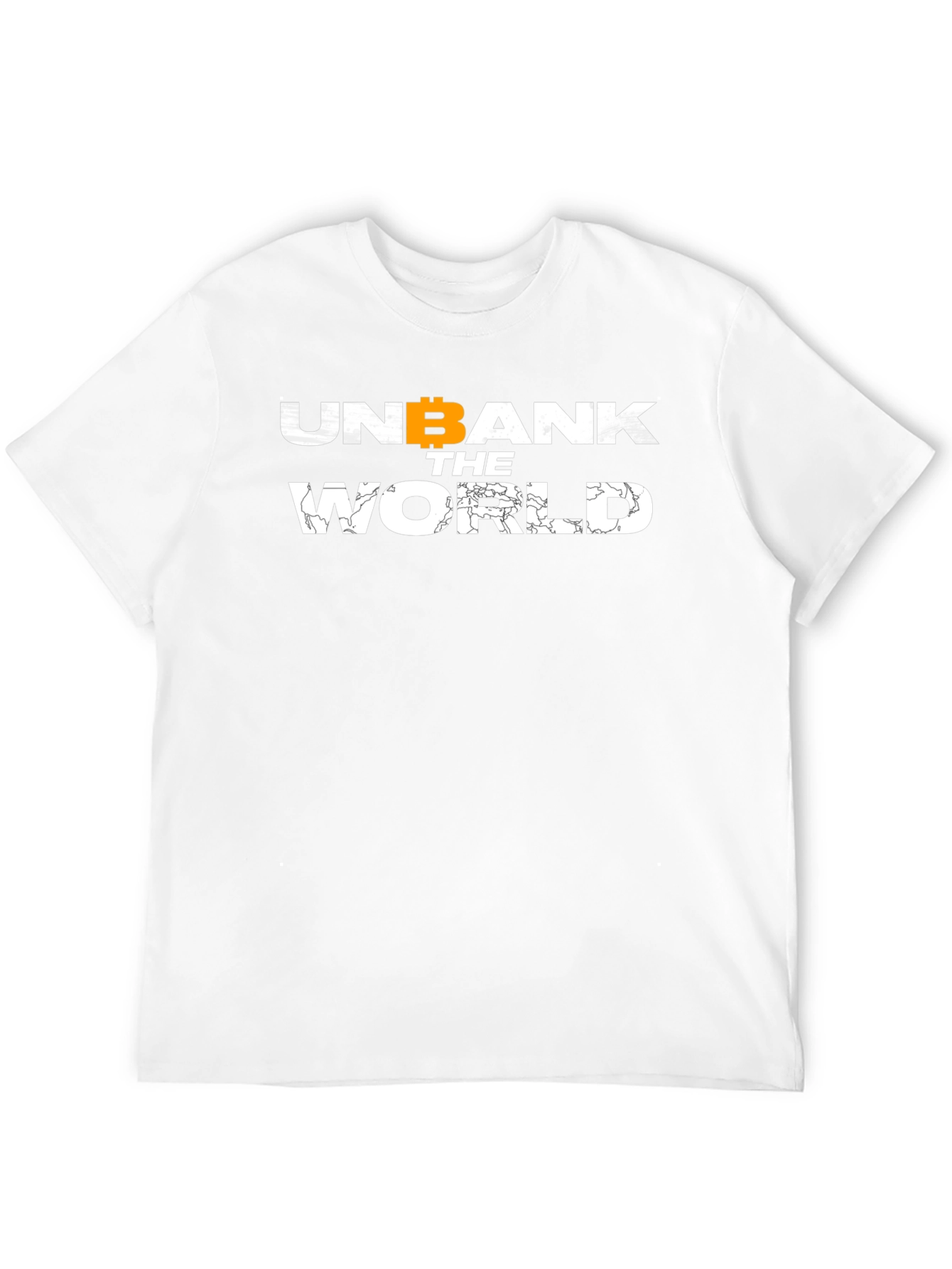Unbank the World Bitcoin Black T-Shirt