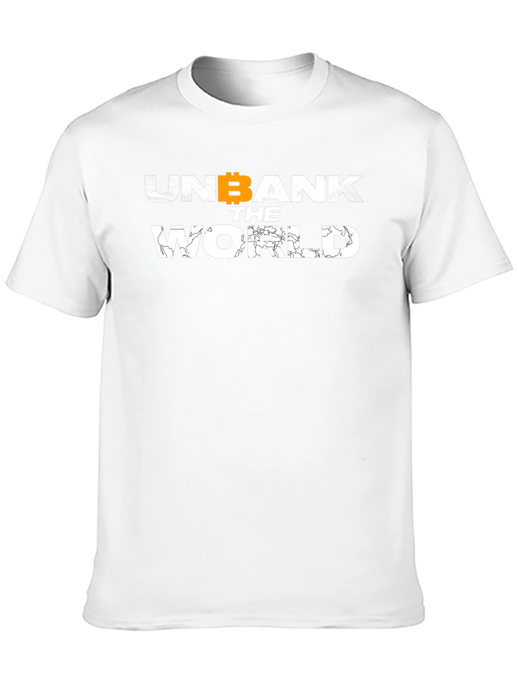 Unbank the World Bitcoin Black T-Shirt