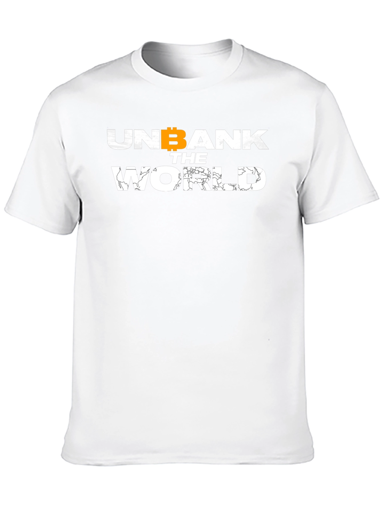 Unbank the World Bitcoin Black T-Shirt
