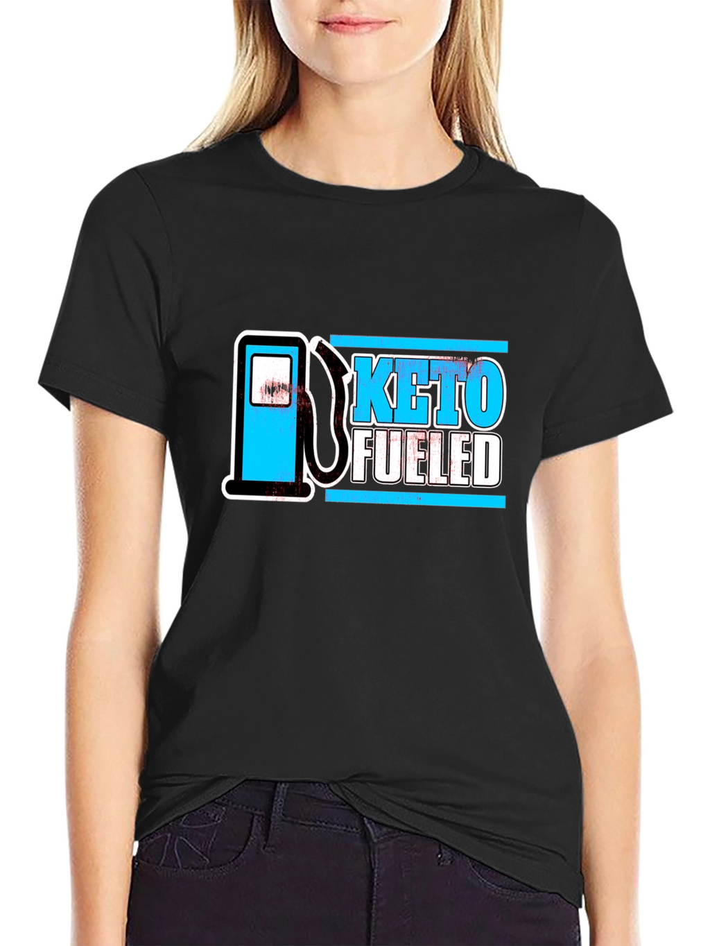 Keto Fueled Black T-Shirt