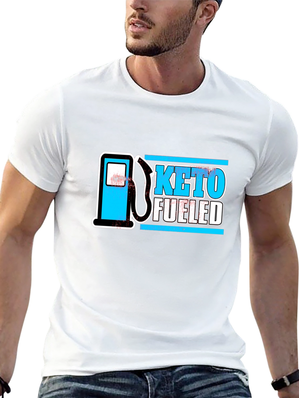 Keto Fueled Black T-Shirt