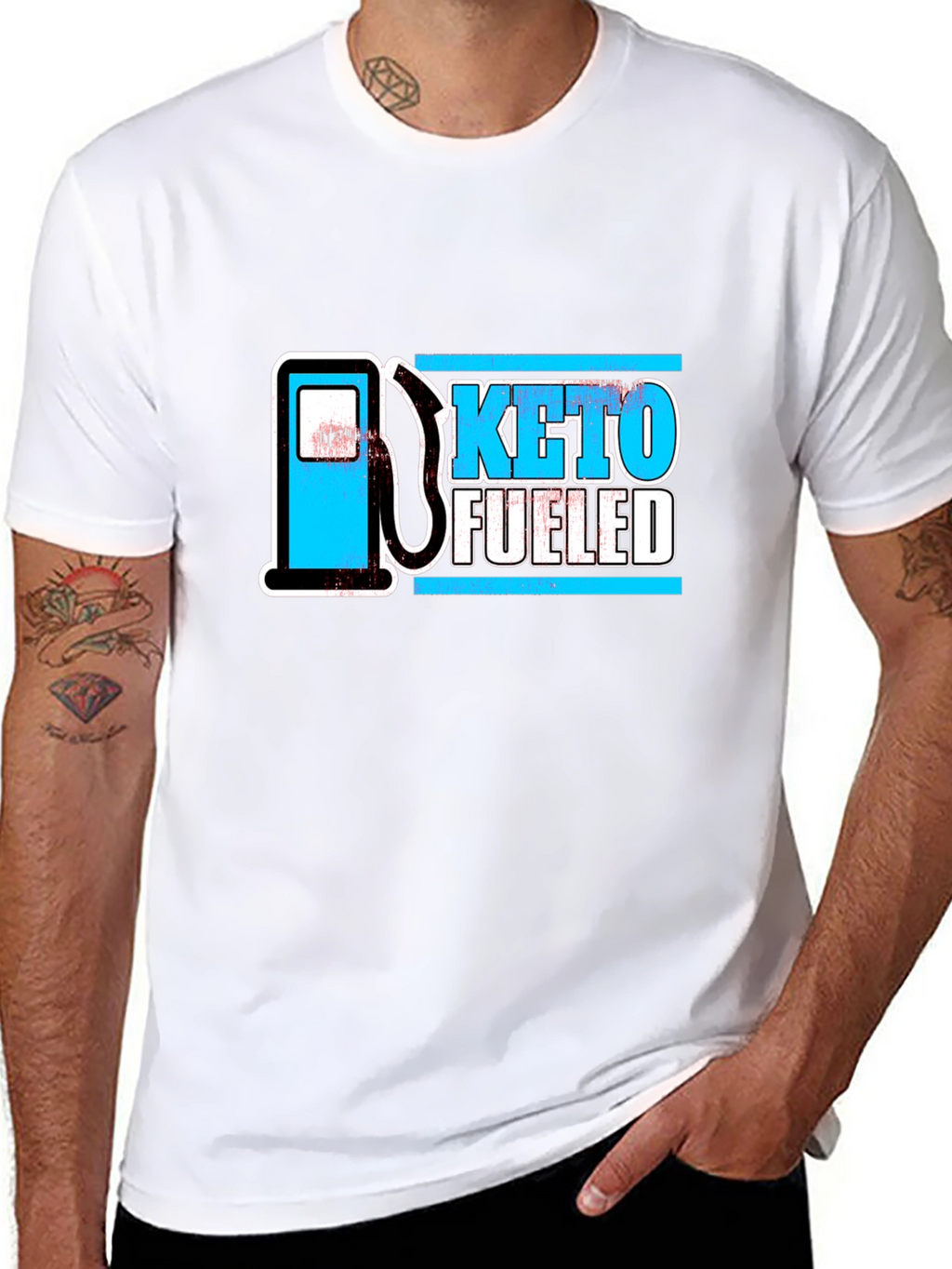 Keto Fueled Black T-Shirt