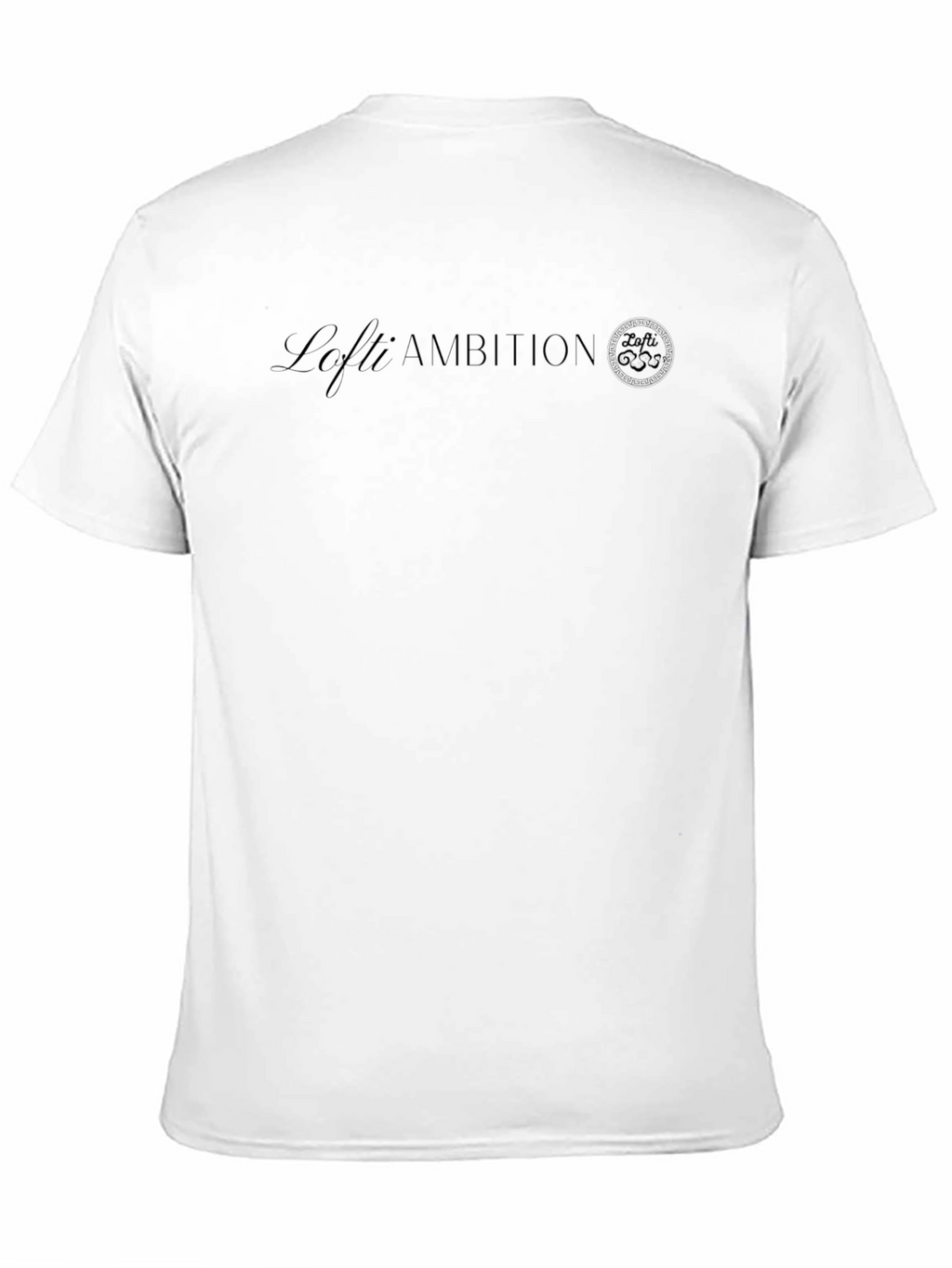 Lofti Ambition Black Graphic T-Shirt