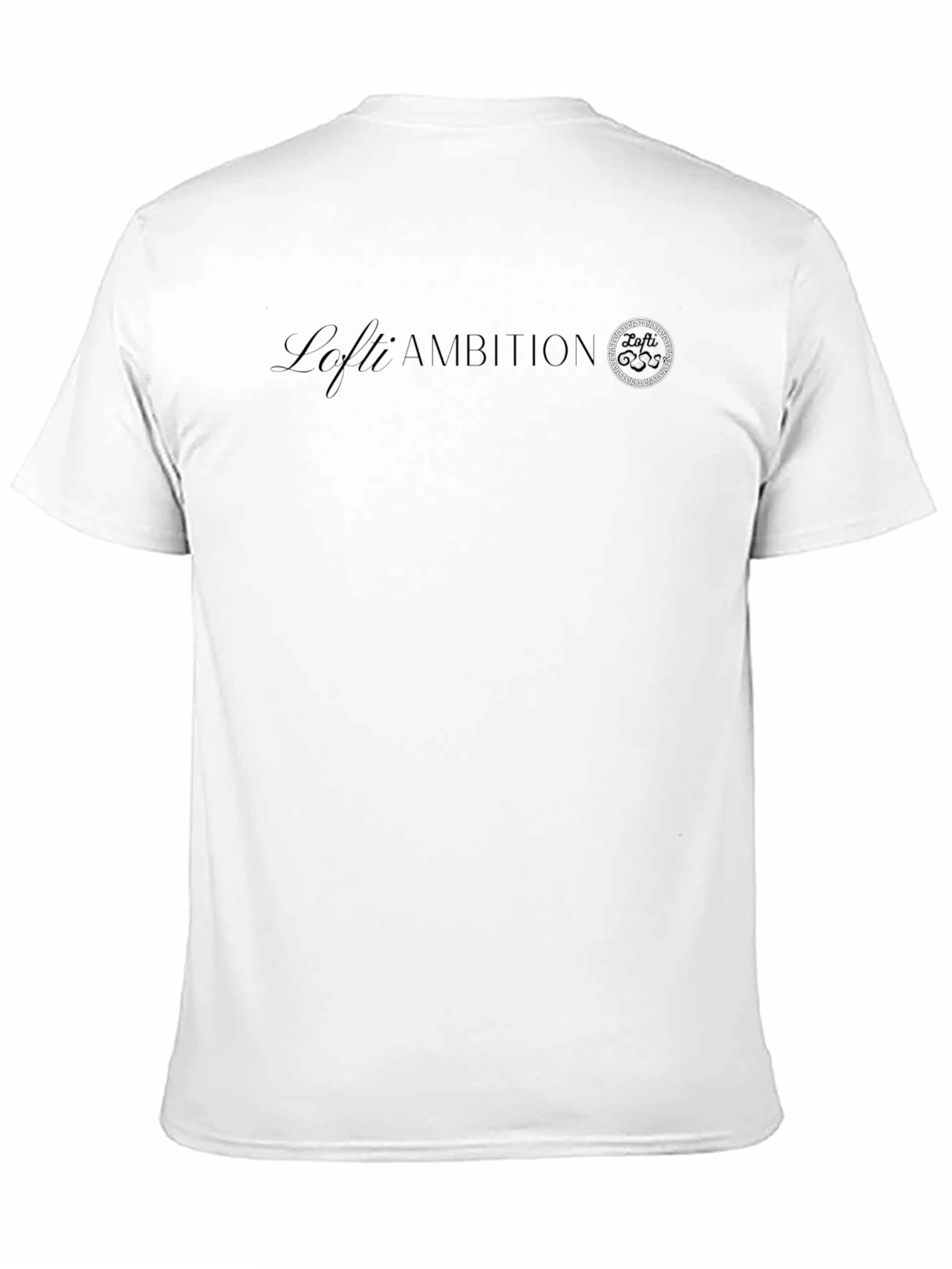 Lofti Ambition Black Graphic T-Shirt