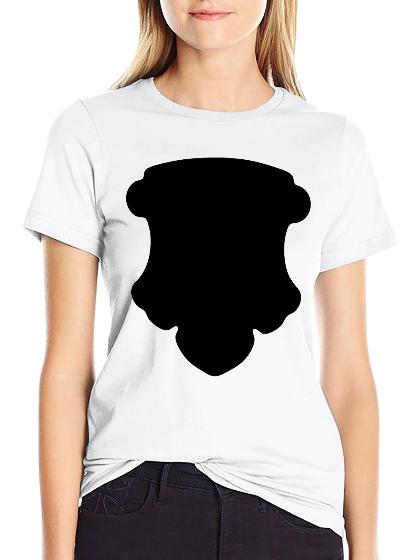 Mens Black Casual Short Sleeve T-Shirt