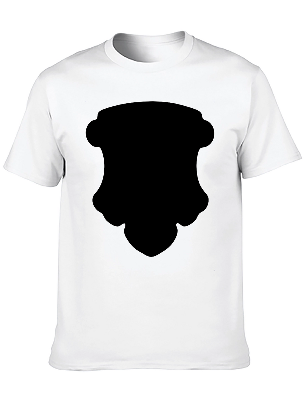 Mens Black Casual Short Sleeve T-Shirt