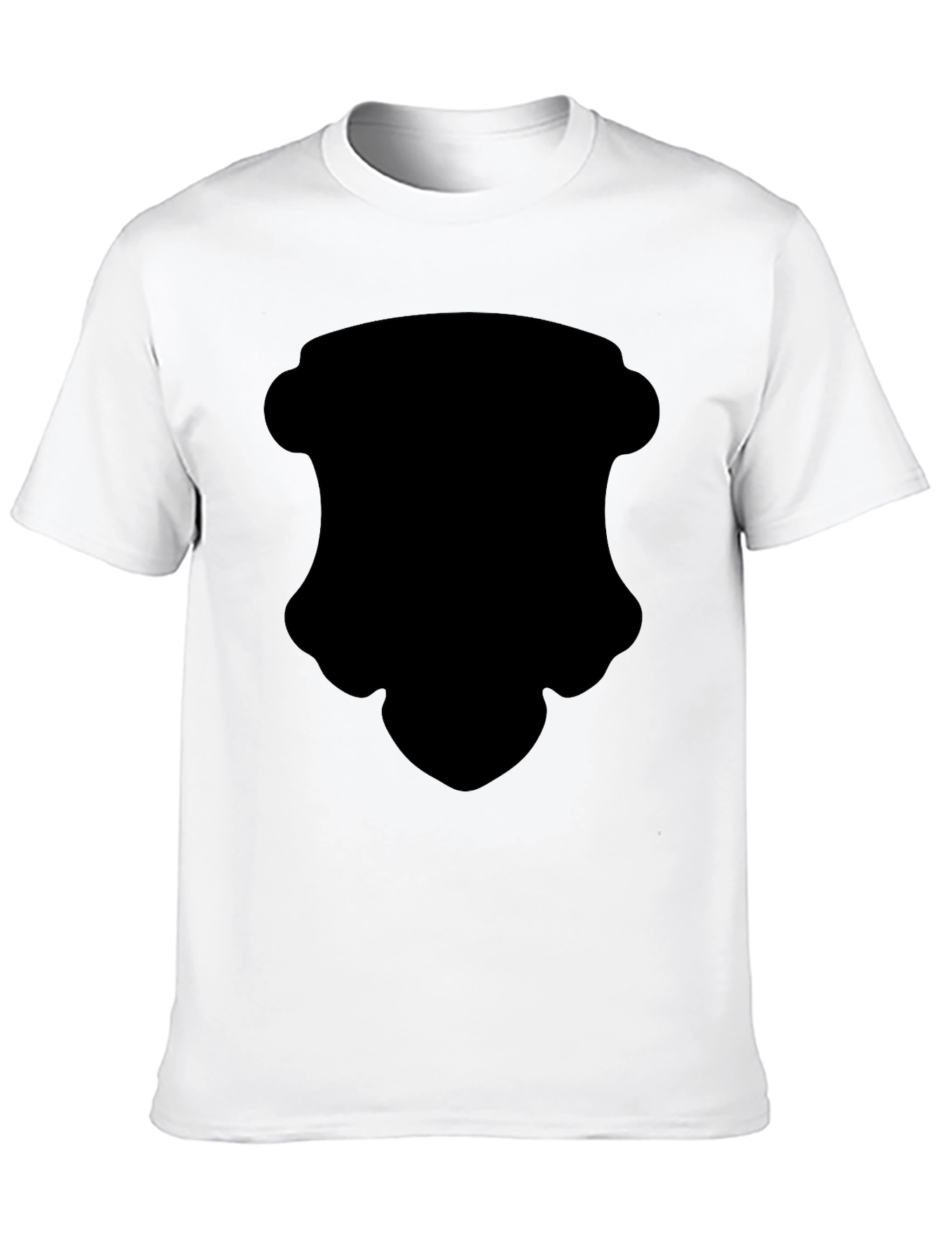 Mens Black Casual Short Sleeve T-Shirt