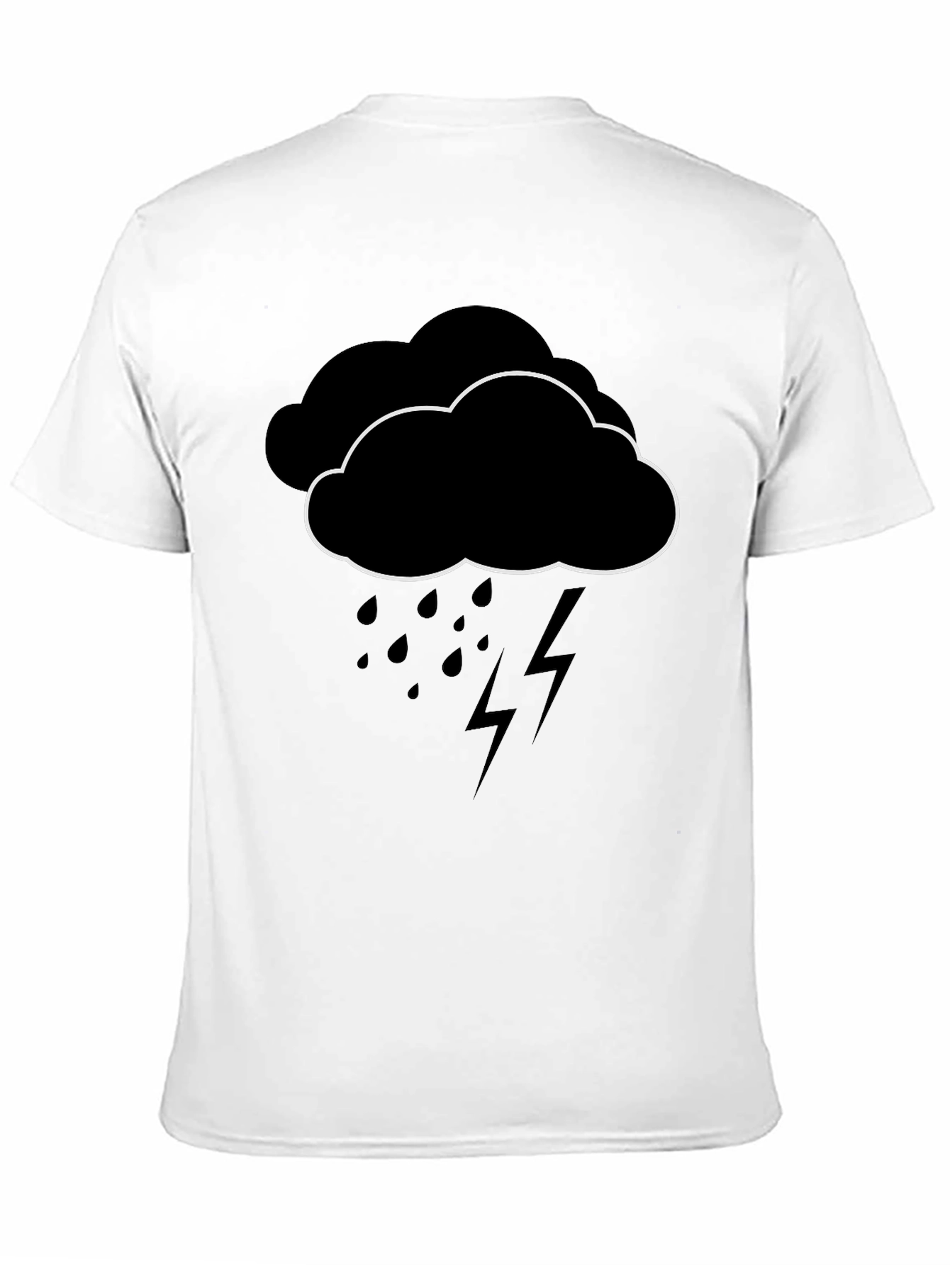 Rainy Day Cloud Graphic T-Shirt