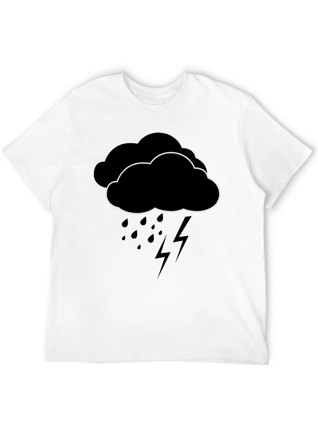 Rainy Day Cloud Graphic T-Shirt