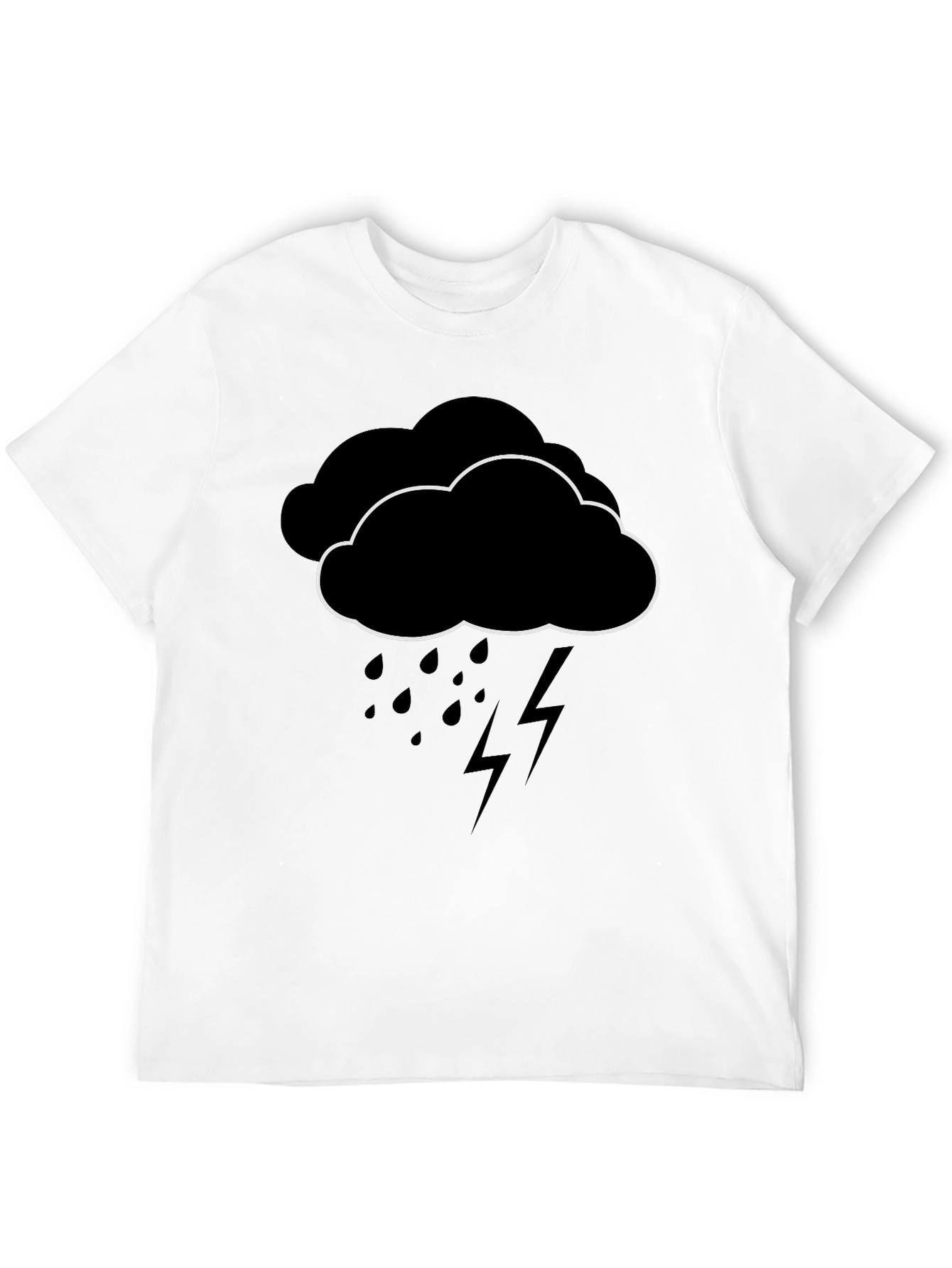 Rainy Day Cloud Graphic T-Shirt