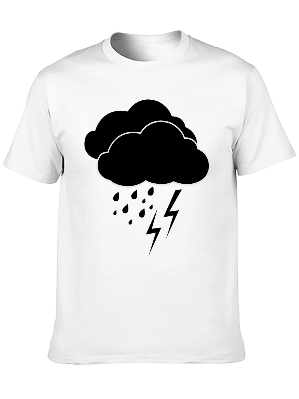 Rainy Day Cloud Graphic T-Shirt