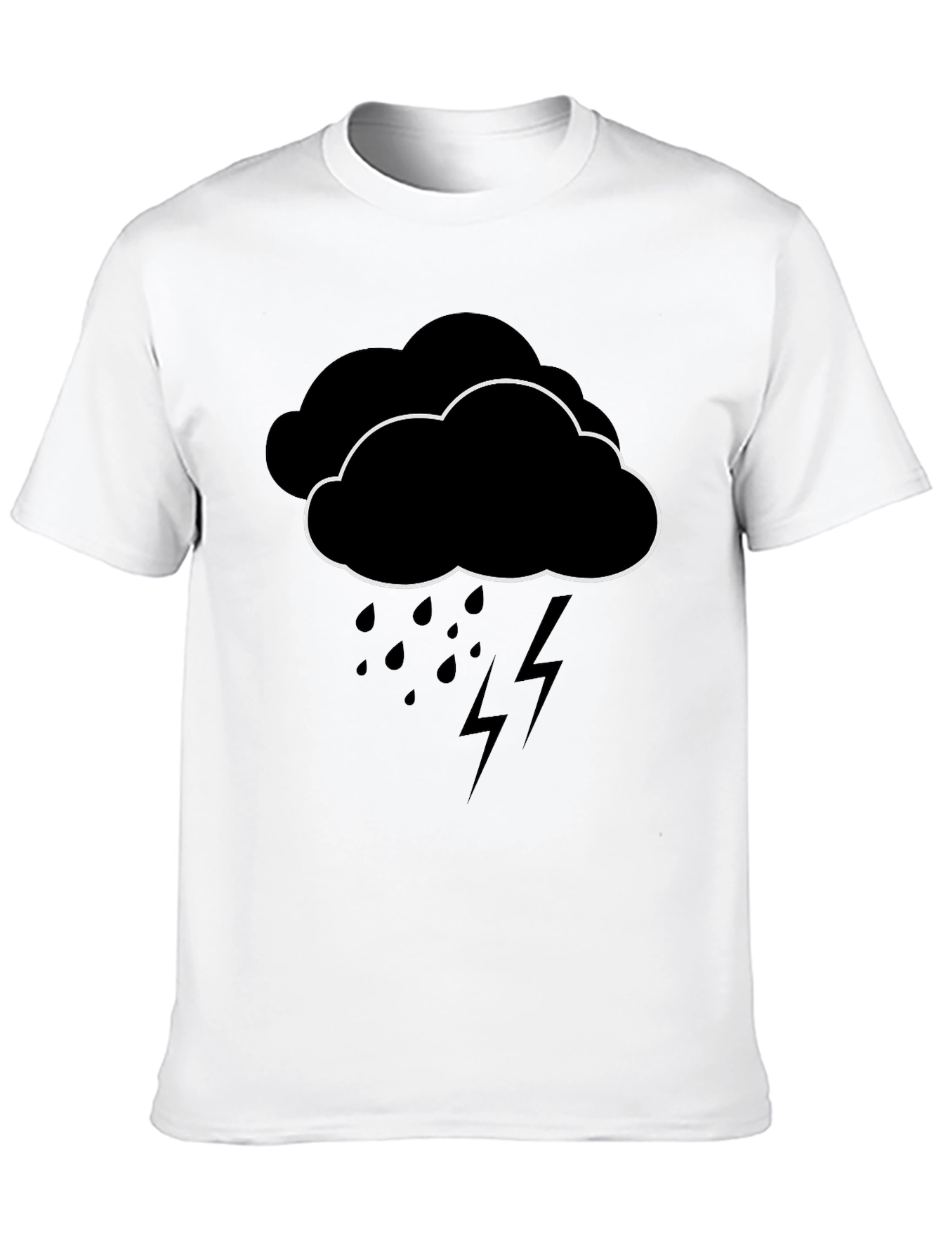 Rainy Day Cloud Graphic T-Shirt