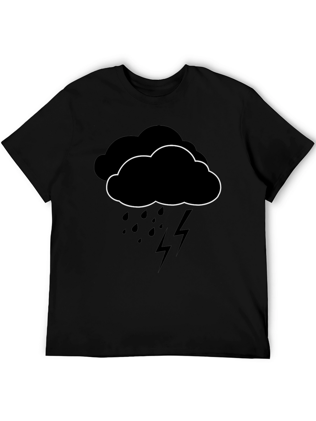 Rainy Day Cloud Graphic T-Shirt