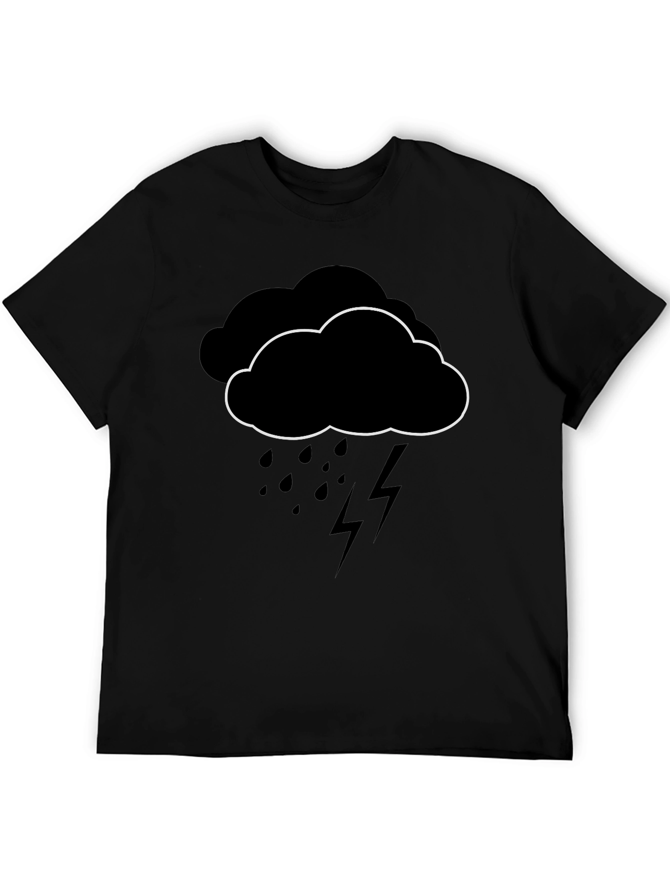 Rainy Day Cloud Graphic T-Shirt