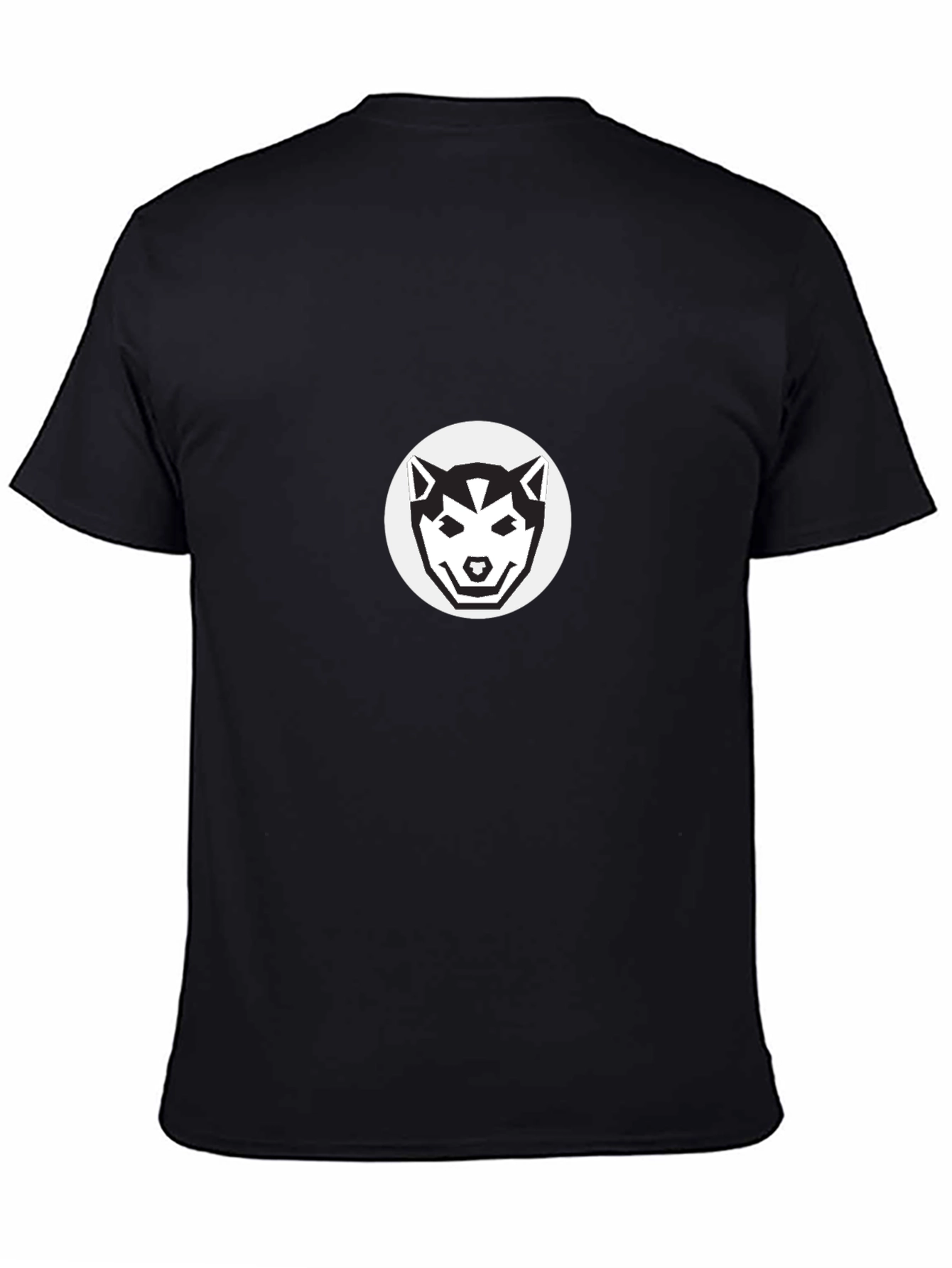Black Husky Graphic Tee - Modern Dog Lovers Style