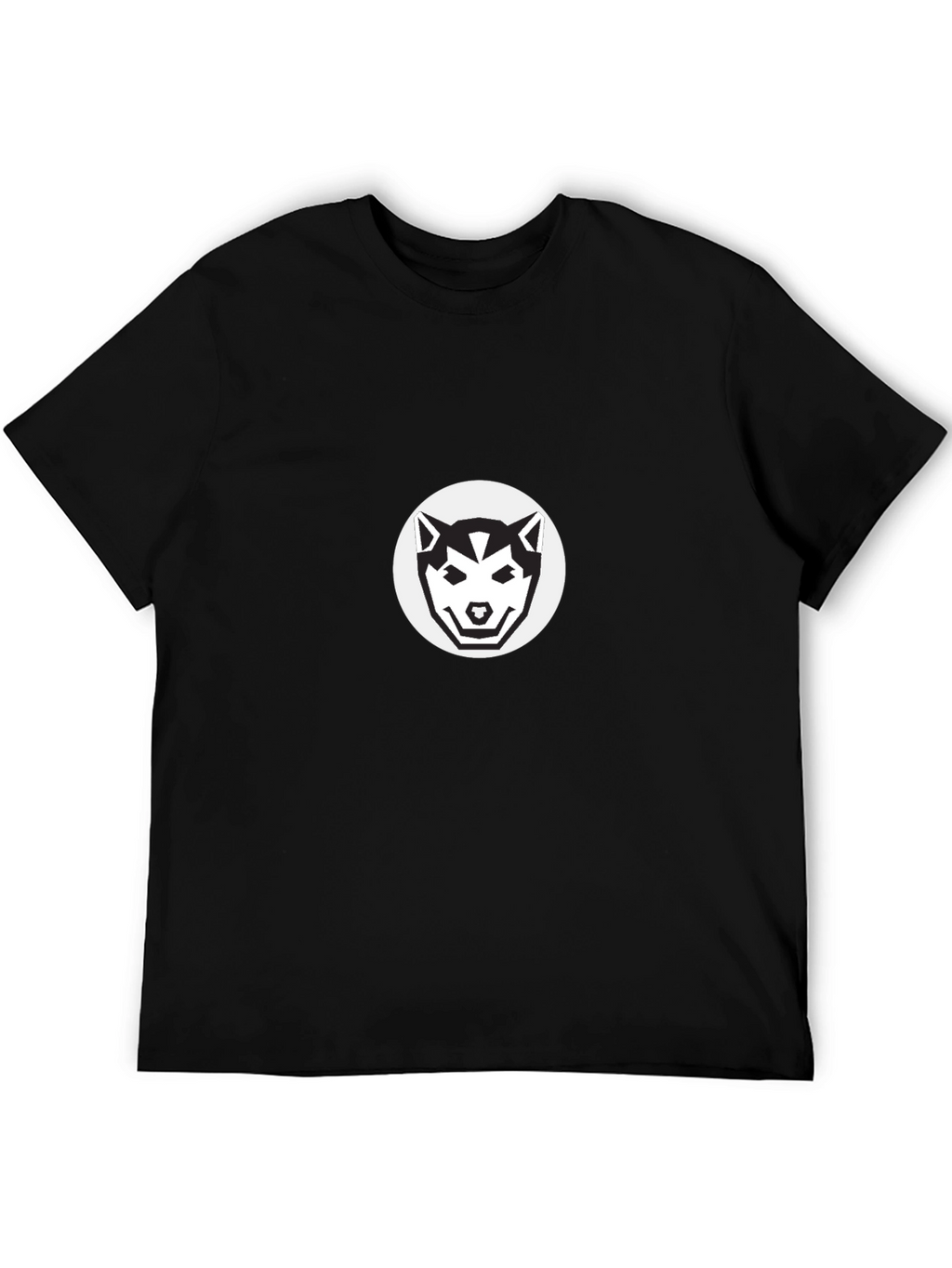 Black Husky Graphic Tee - Modern Dog Lovers Style