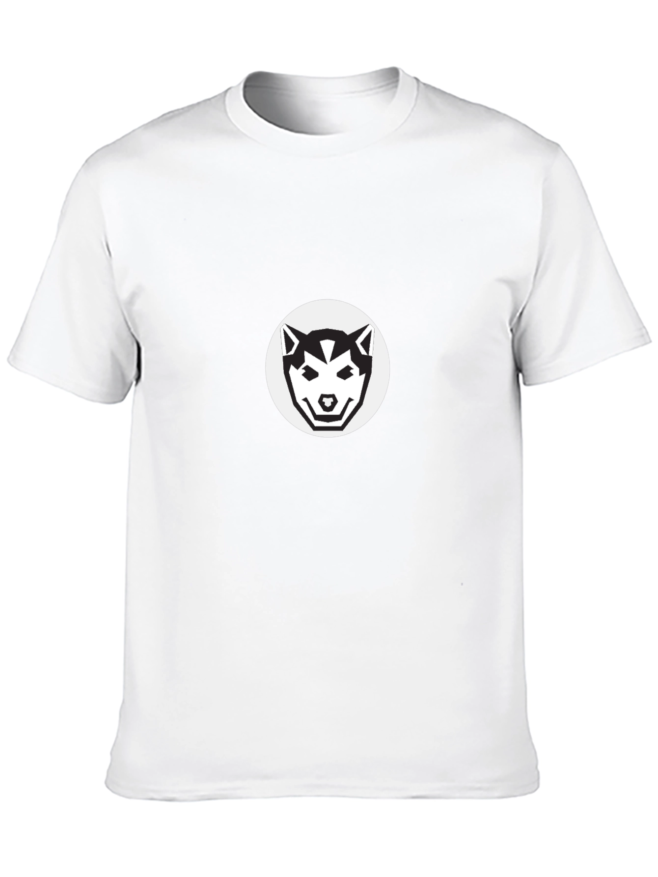Black Husky Graphic Tee - Modern Dog Lovers Style