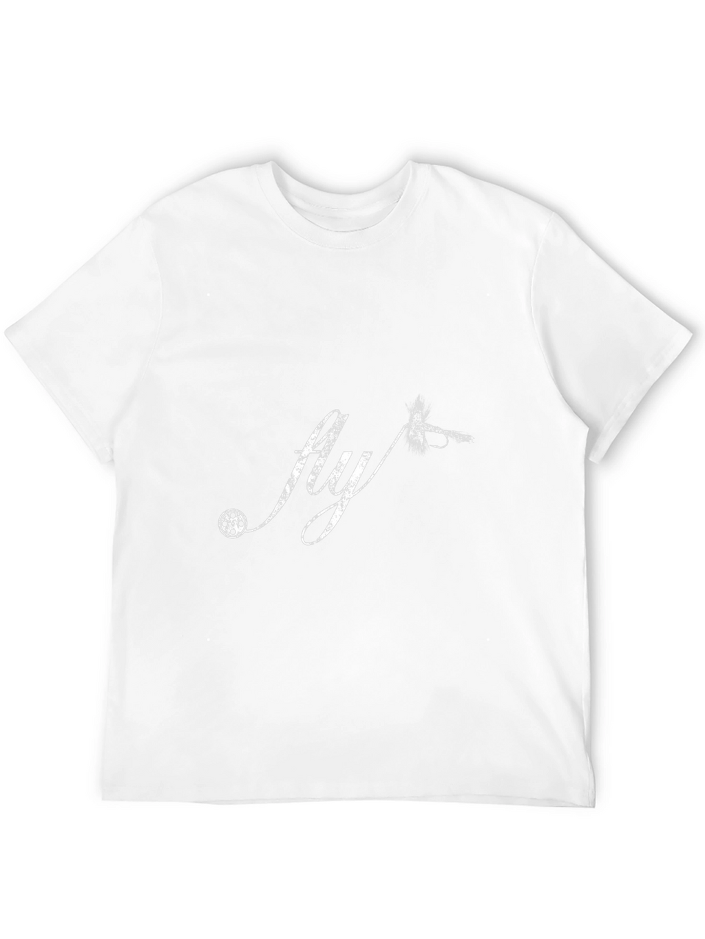 Fly Fishing Graphic Tee - Black
