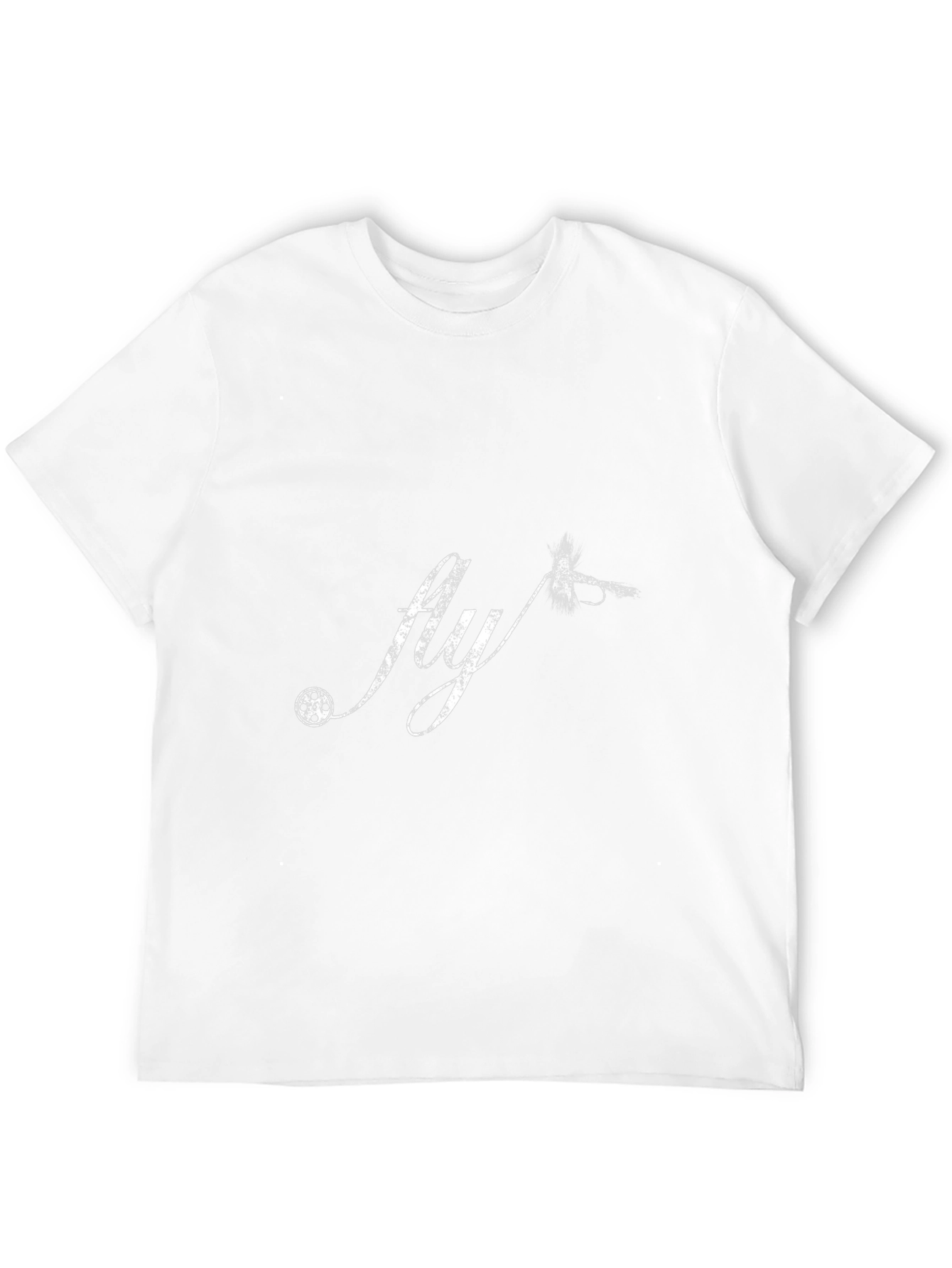 Fly Fishing Graphic Tee - Black