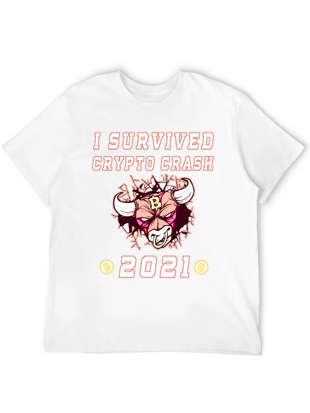 Crypto Crash 2021 Survivor T-Shirt